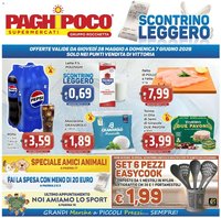 Paghi Poco volantino
