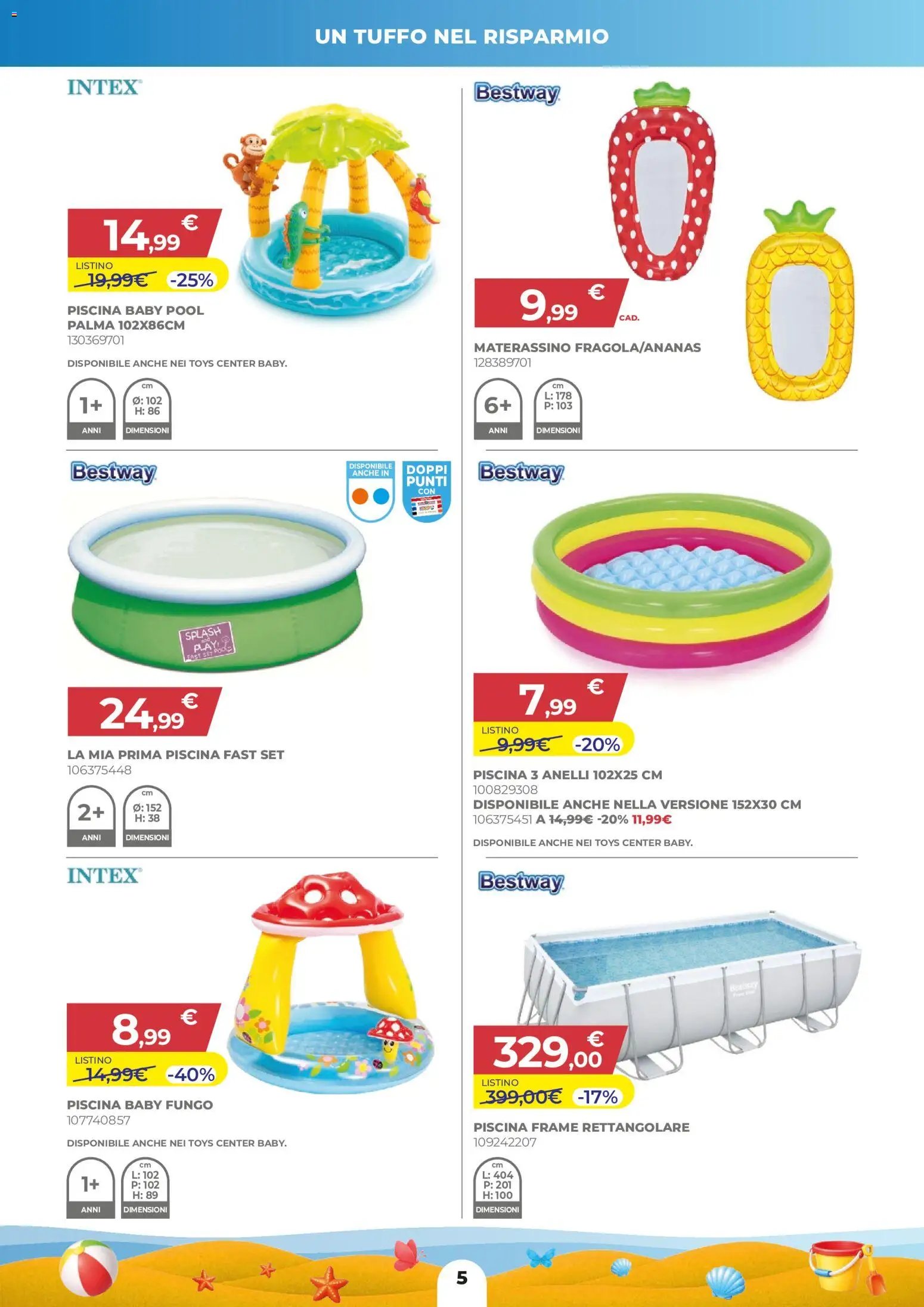 Toys Center volantino