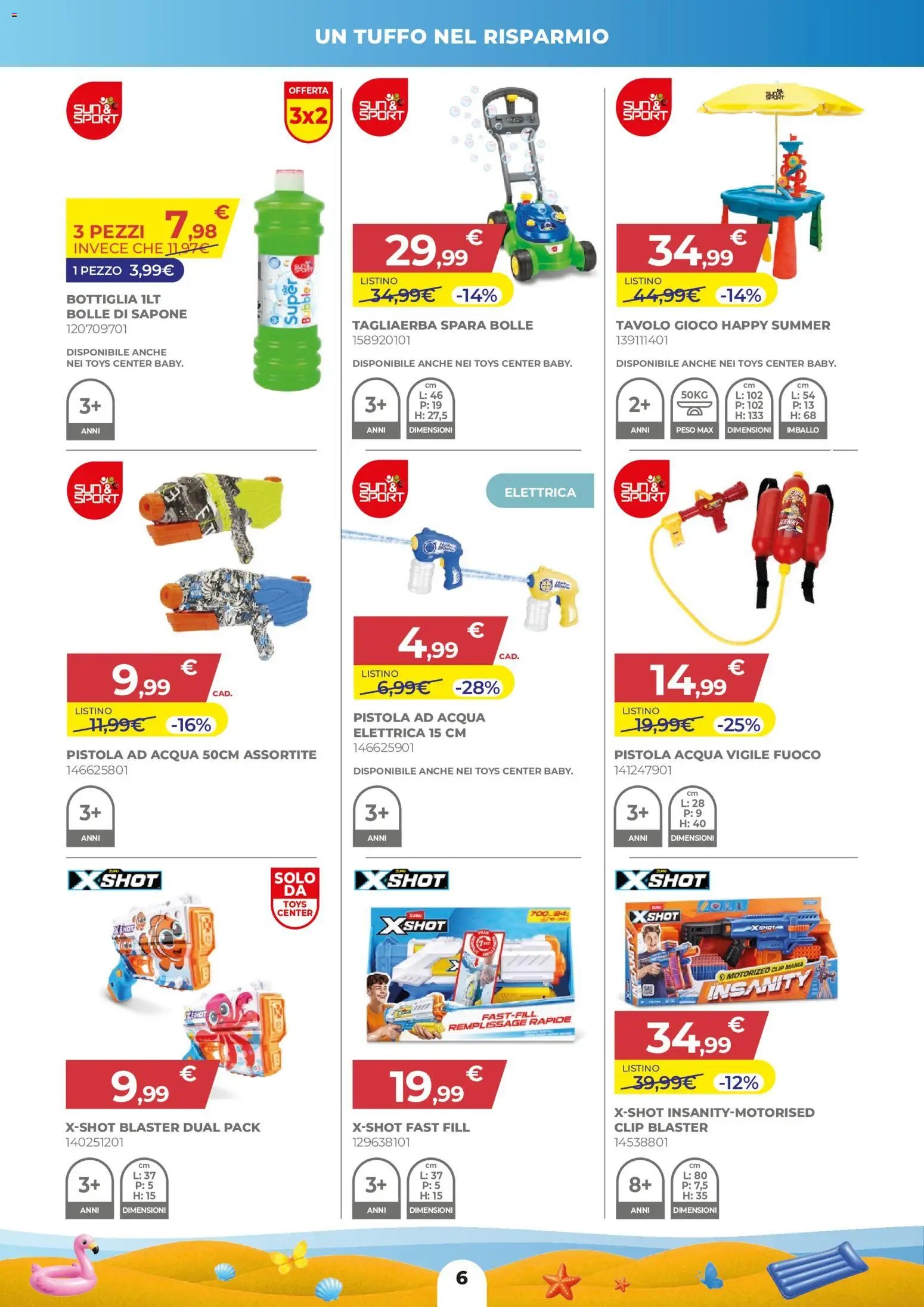 Toys Center volantino