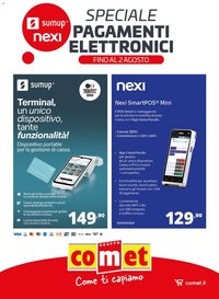Comet volantino Pagamenti Elettronici