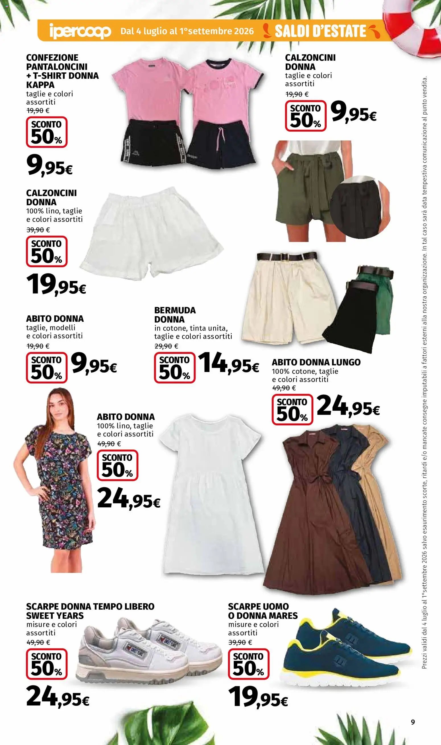 Ipercoop volantino Saldi D'Estate Lombardia