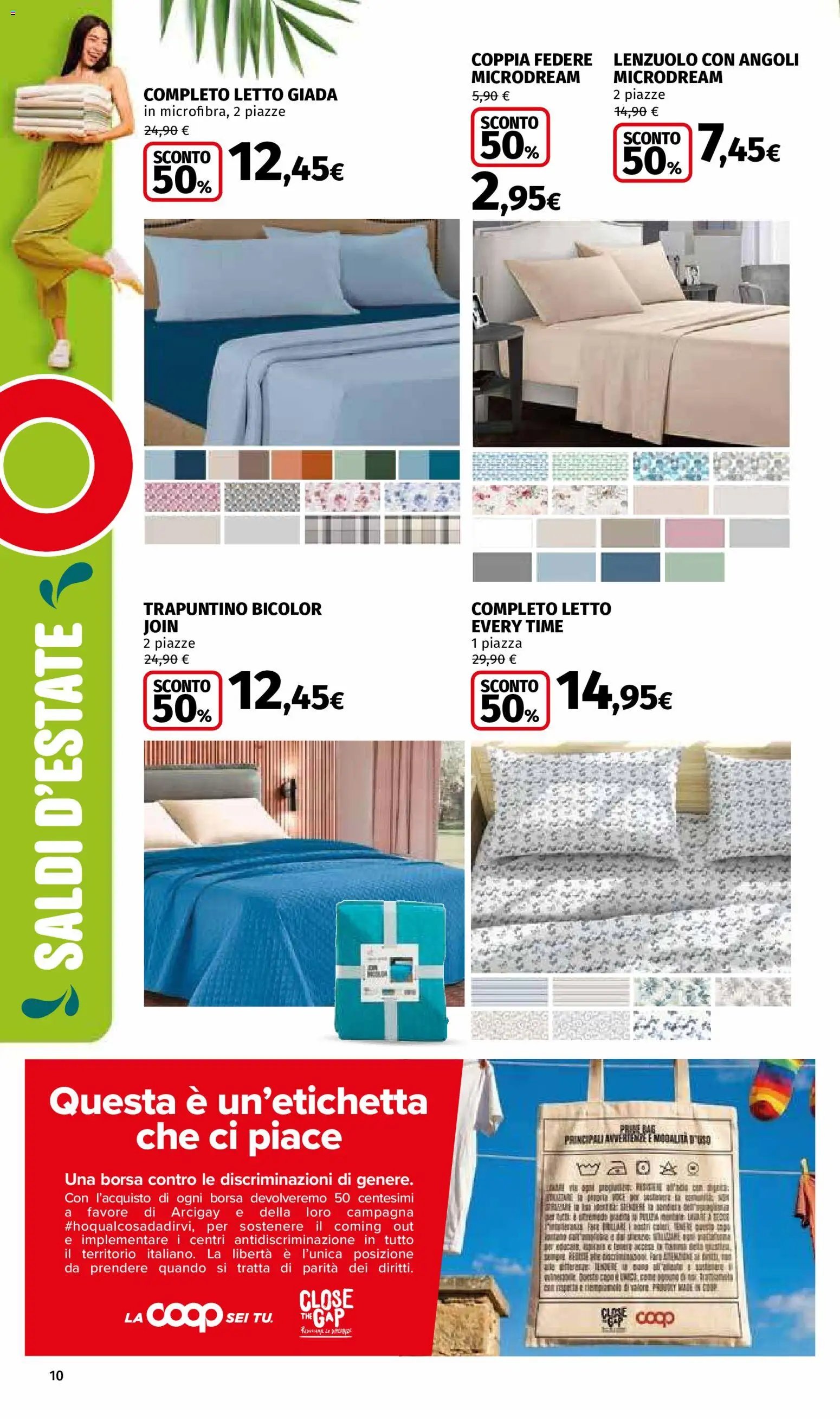 Ipercoop volantino Saldi D'Estate Lombardia