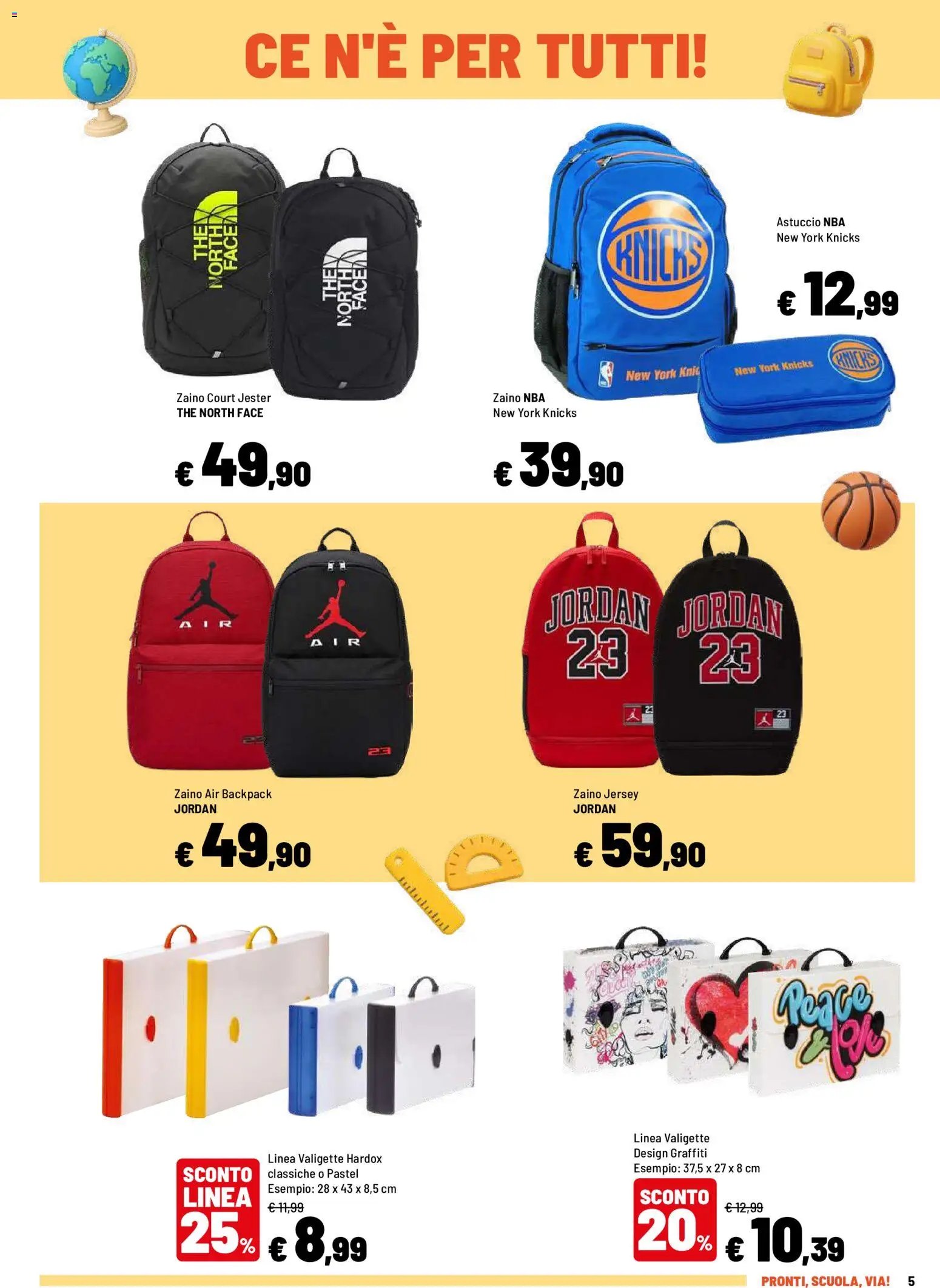Iper volantino Pronti, scuola, viaaa