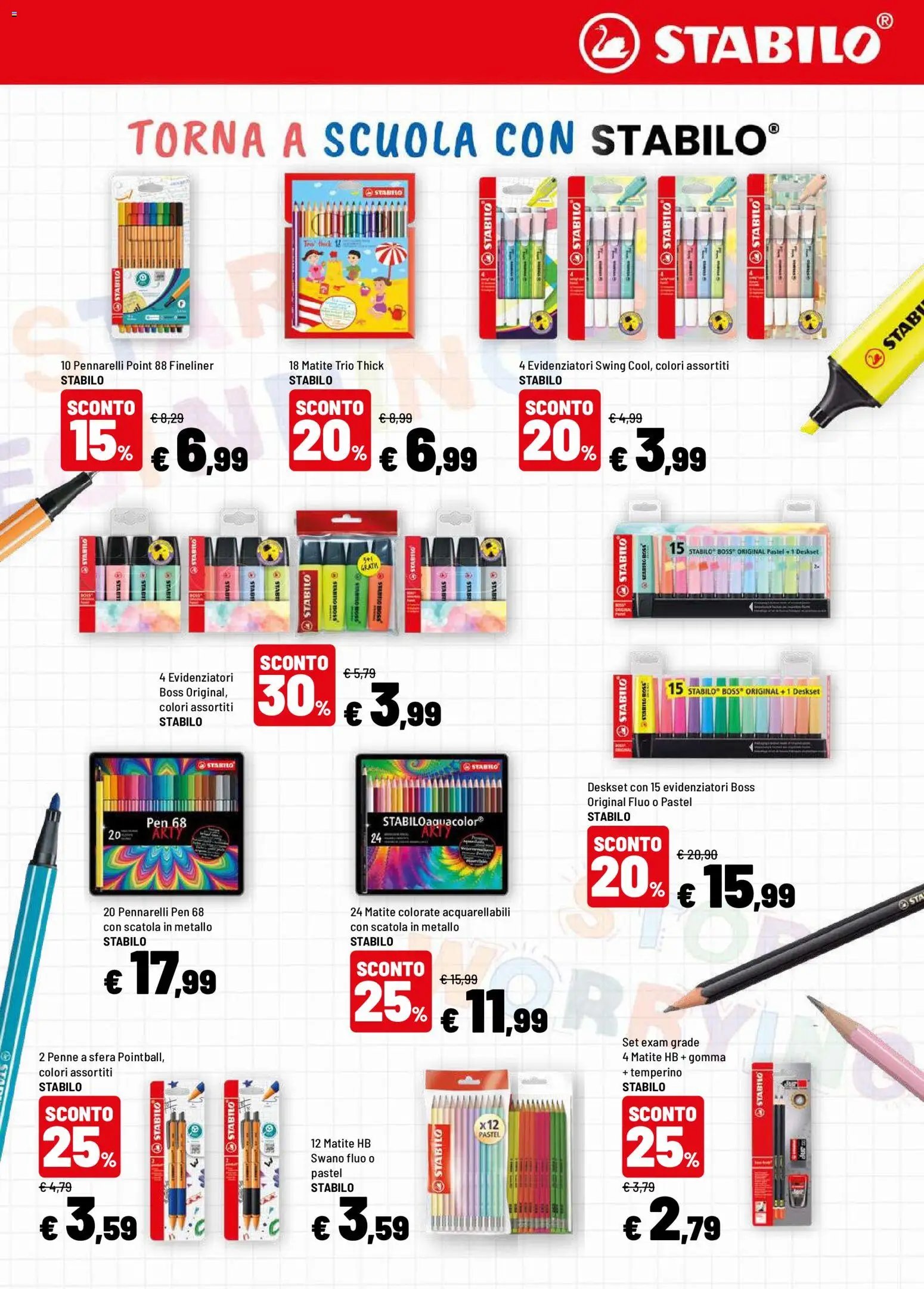 Iper volantino Pronti, scuola, viaaa