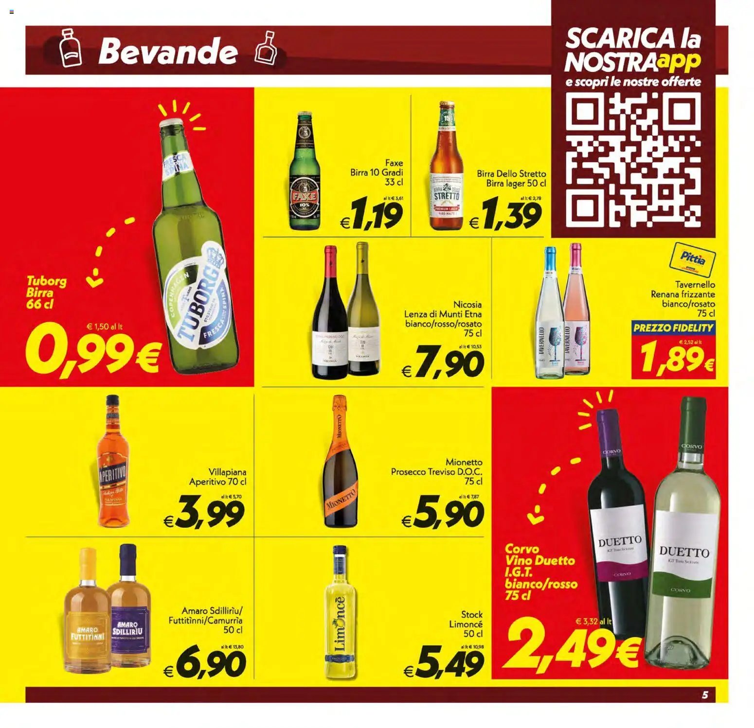 SuperConveniente volantino Messina, Siracusa, Palermo