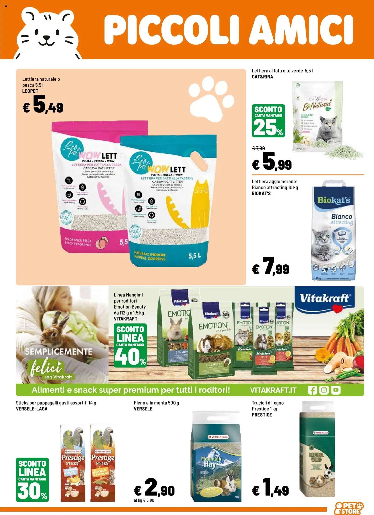 Iper volantino Pet Food