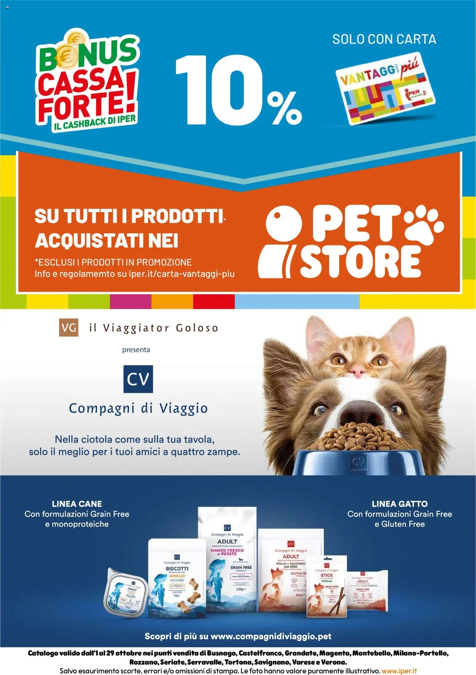 Iper volantino Pet Food