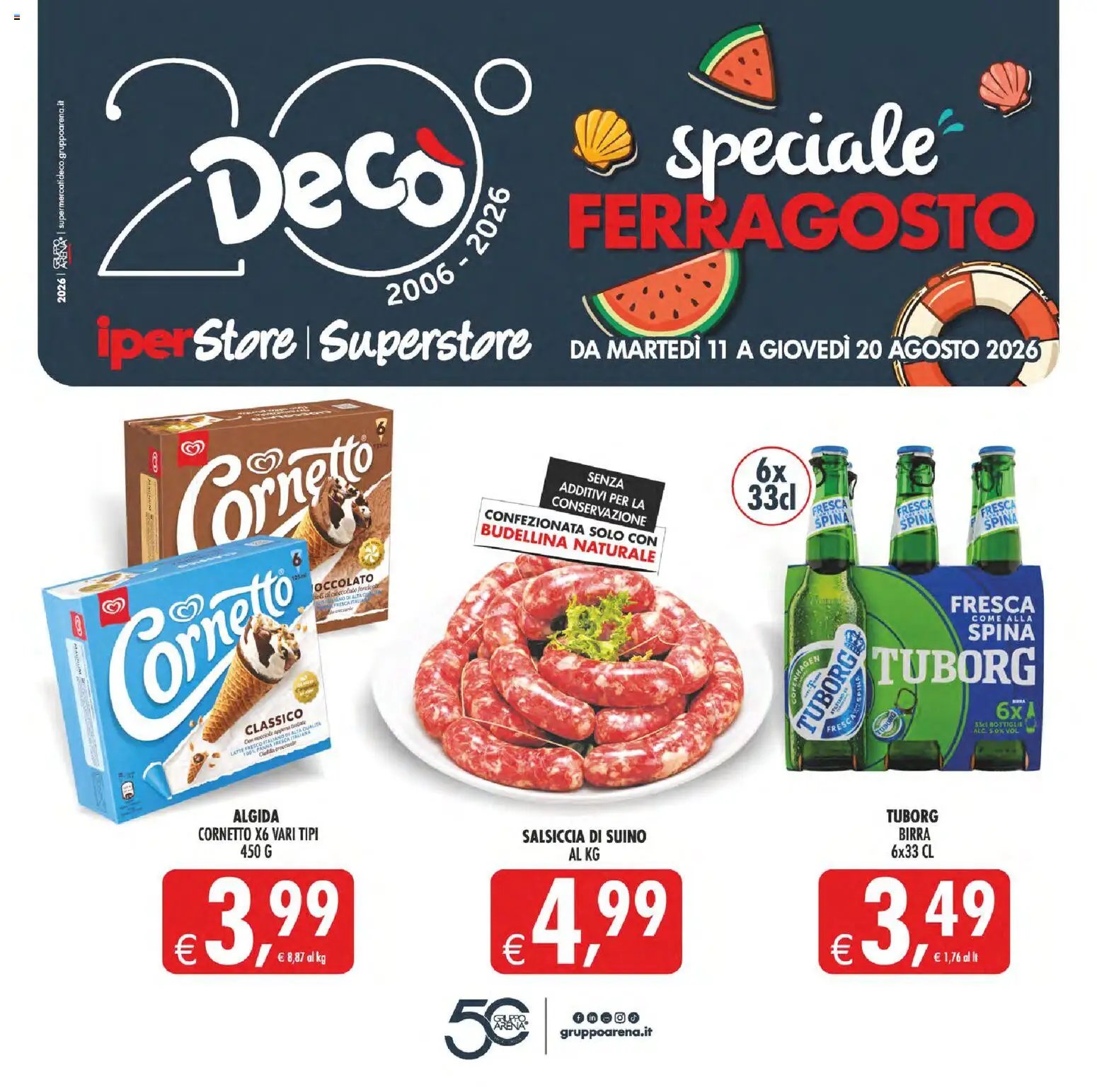 Decò volantino iperStore, Superstore Sicilia