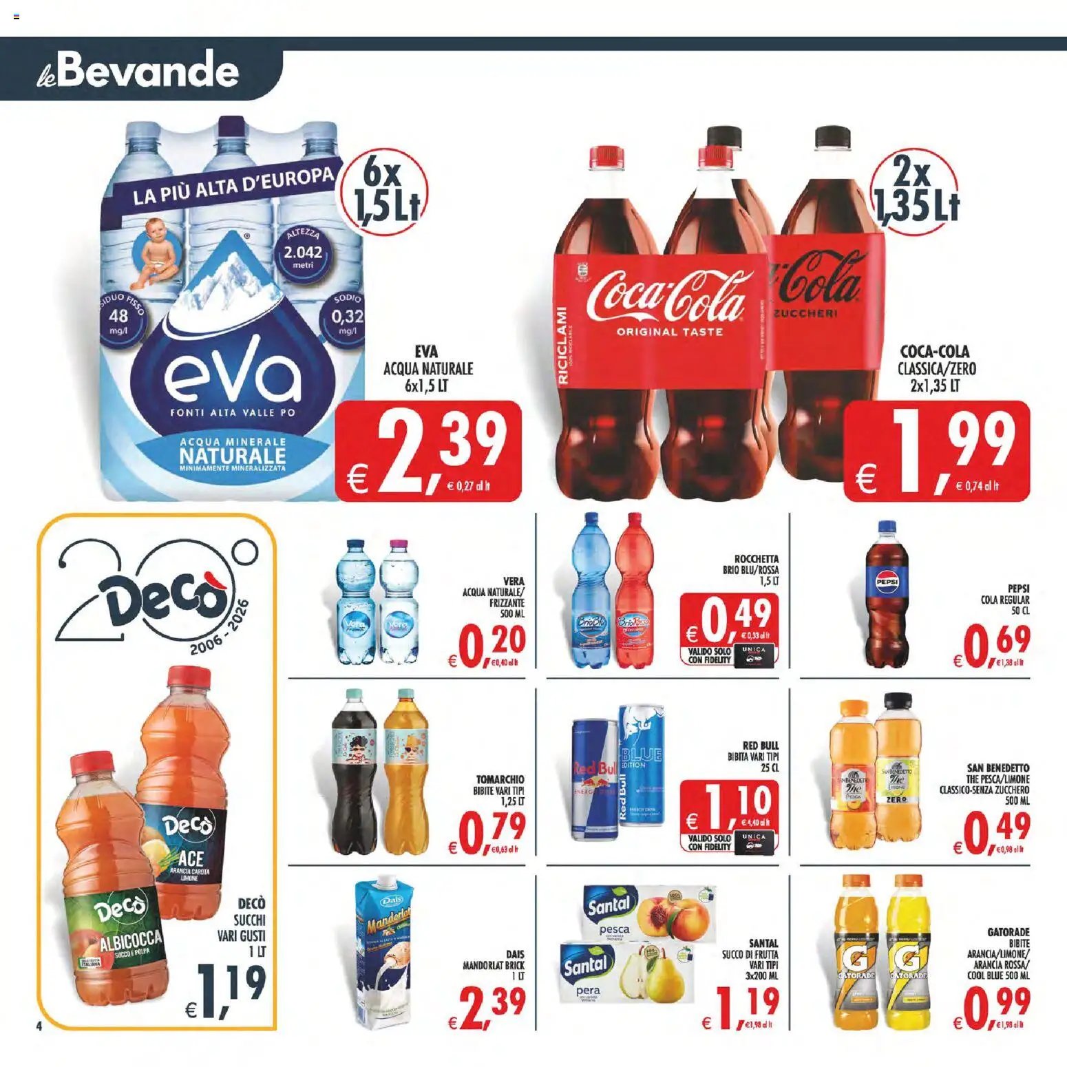 Decò volantino iperStore, Superstore Sicilia