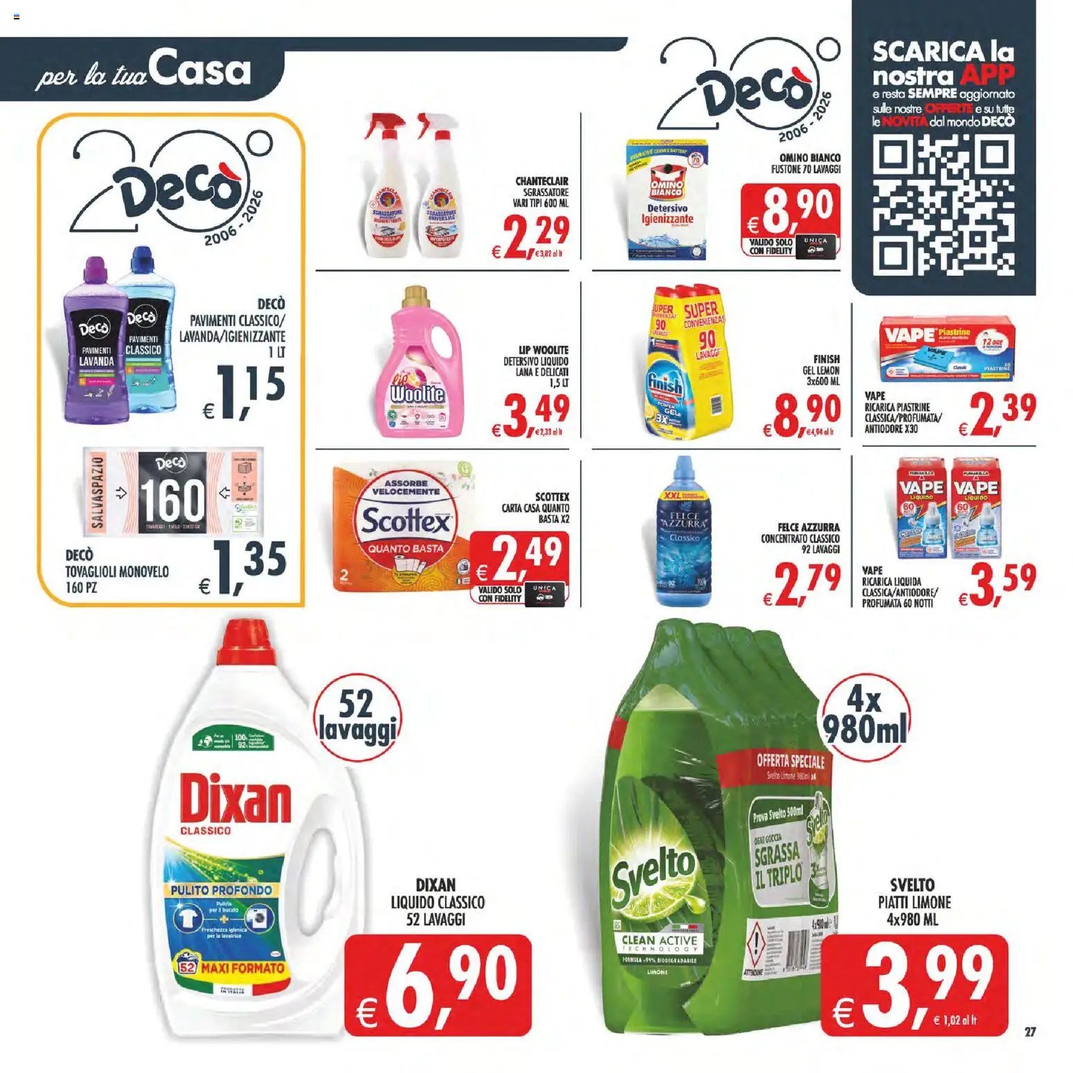 Decò volantino iperStore, Superstore Sicilia
