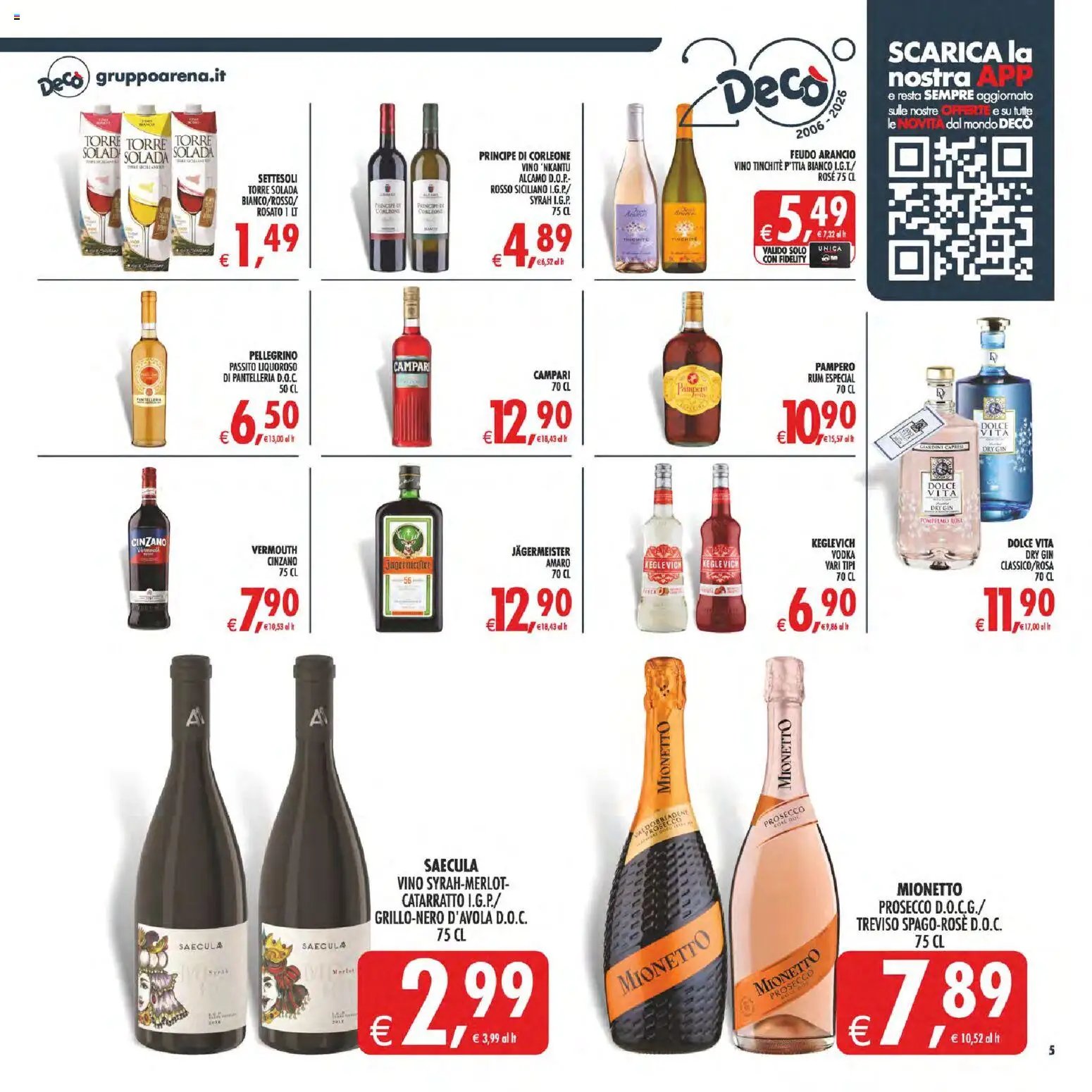 Decò volantino iperStore, Superstore Sicilia