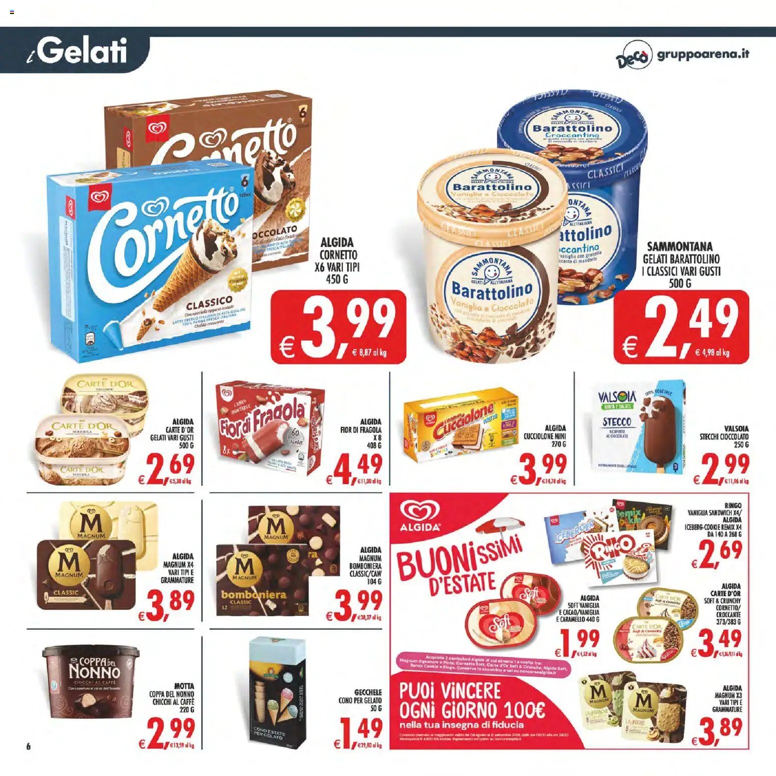 Decò volantino iperStore, Superstore Sicilia