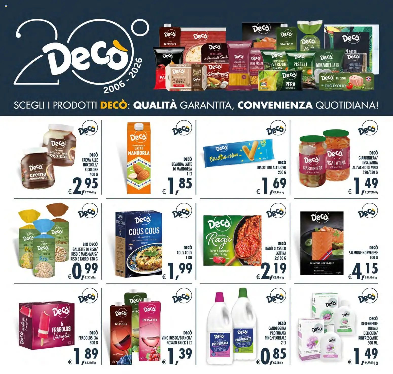 Decò volantino Maxistore, Supermercati, Local Sicilia