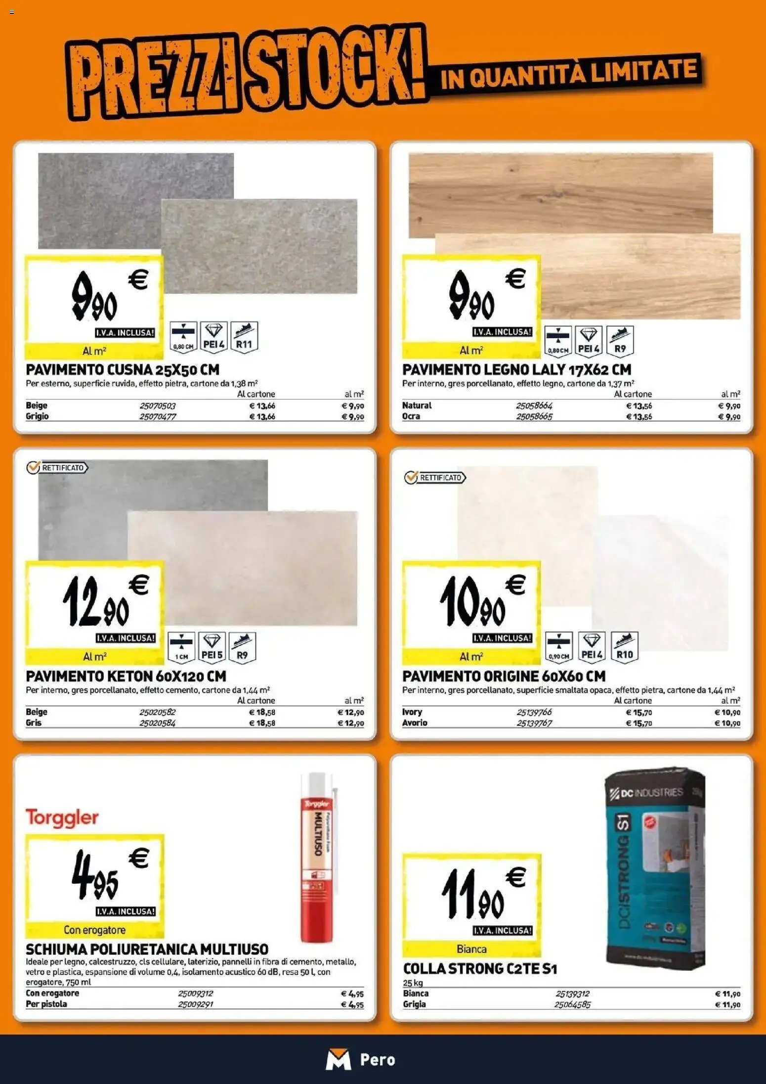 TECNOMAT - Straordinari prezzi stock!