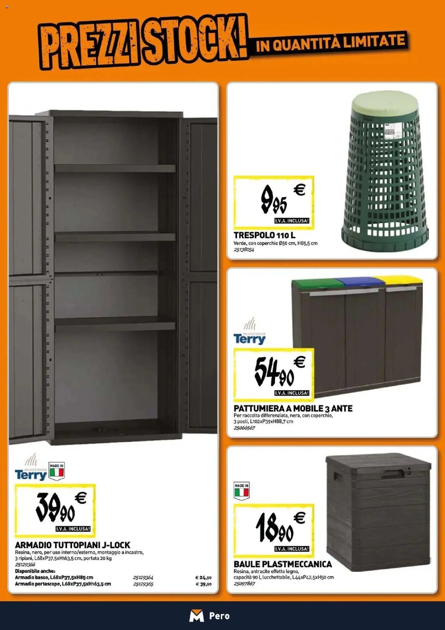 TECNOMAT - Straordinari prezzi stock!