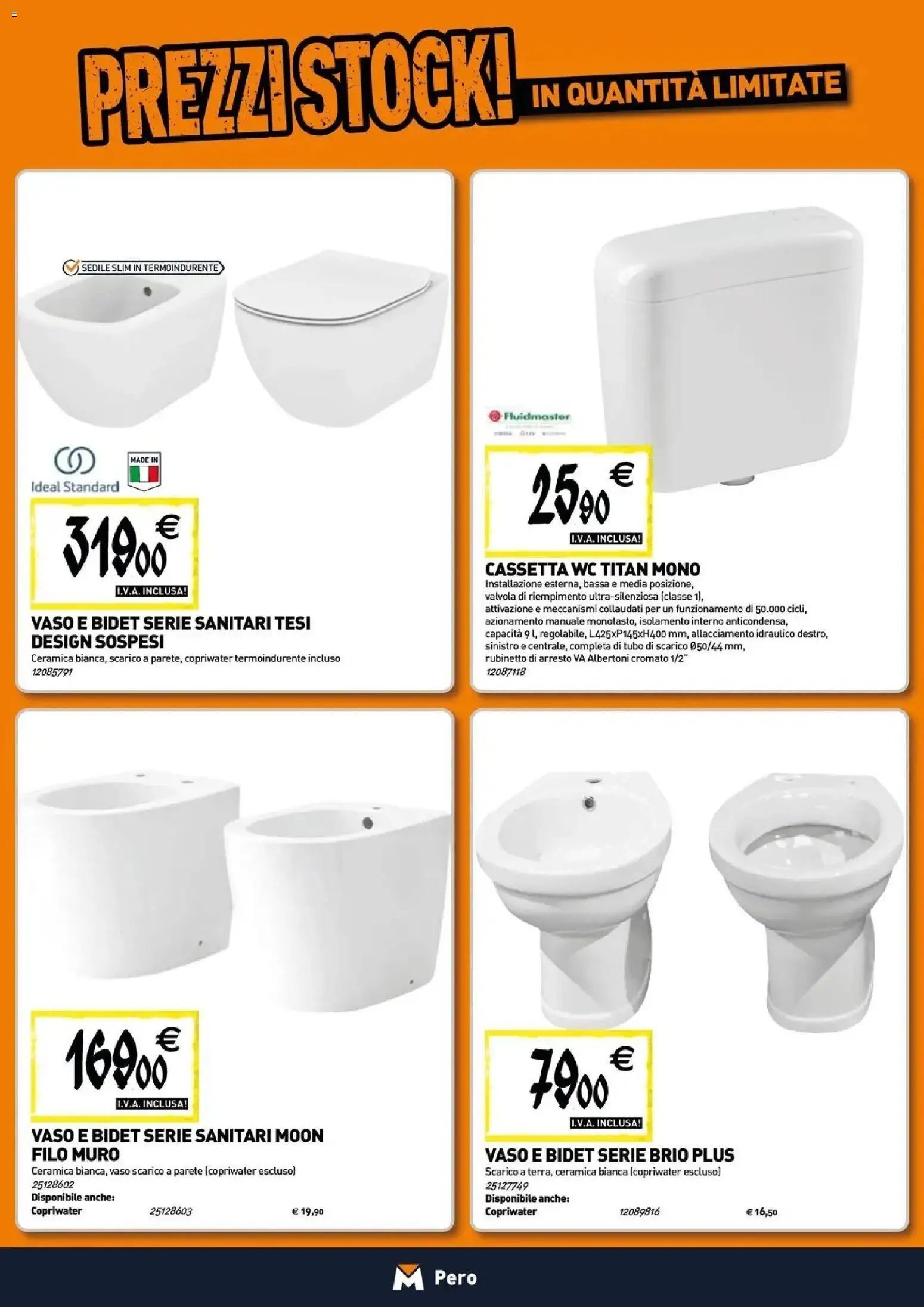 TECNOMAT - Straordinari prezzi stock!