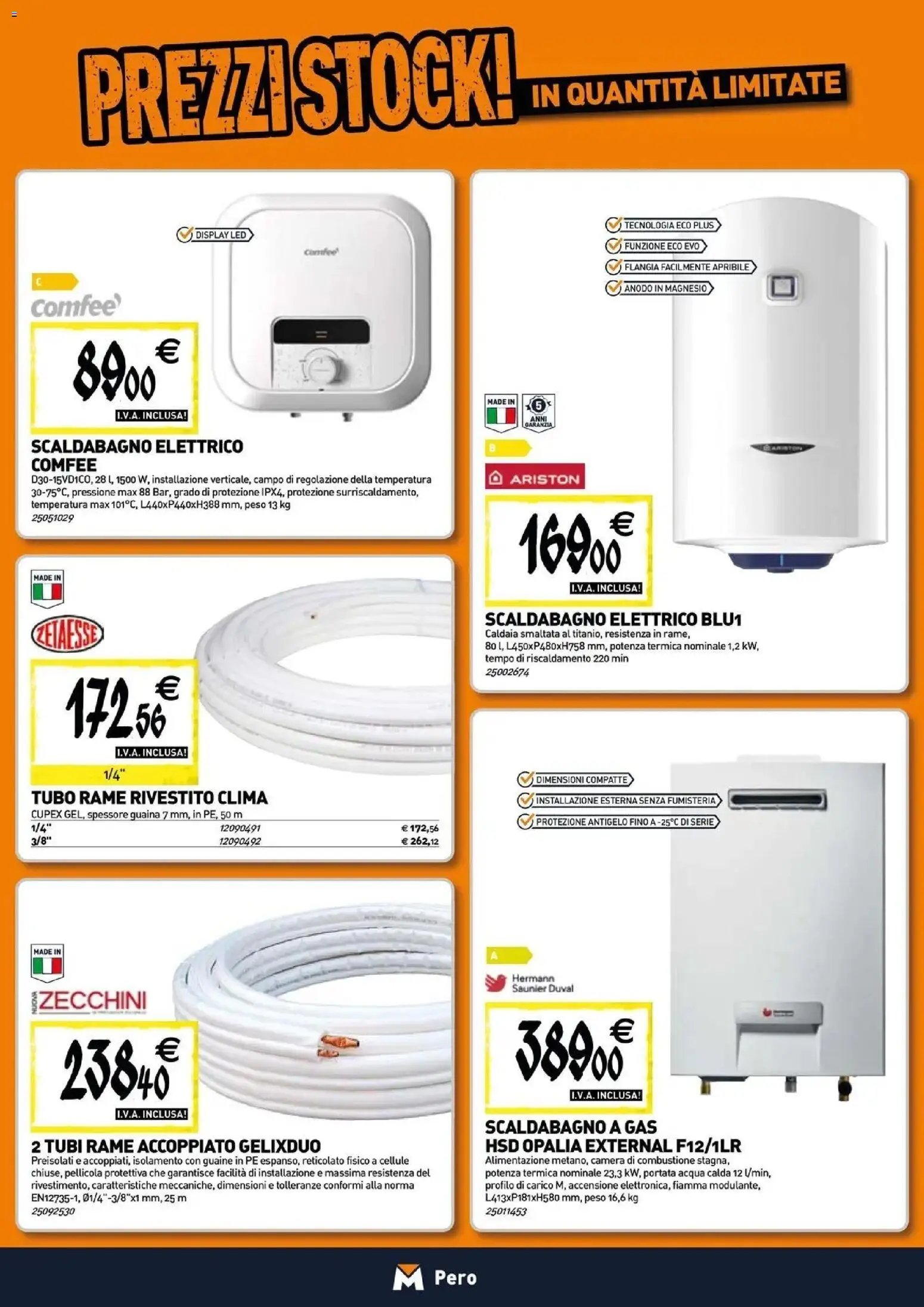 TECNOMAT - Straordinari prezzi stock!
