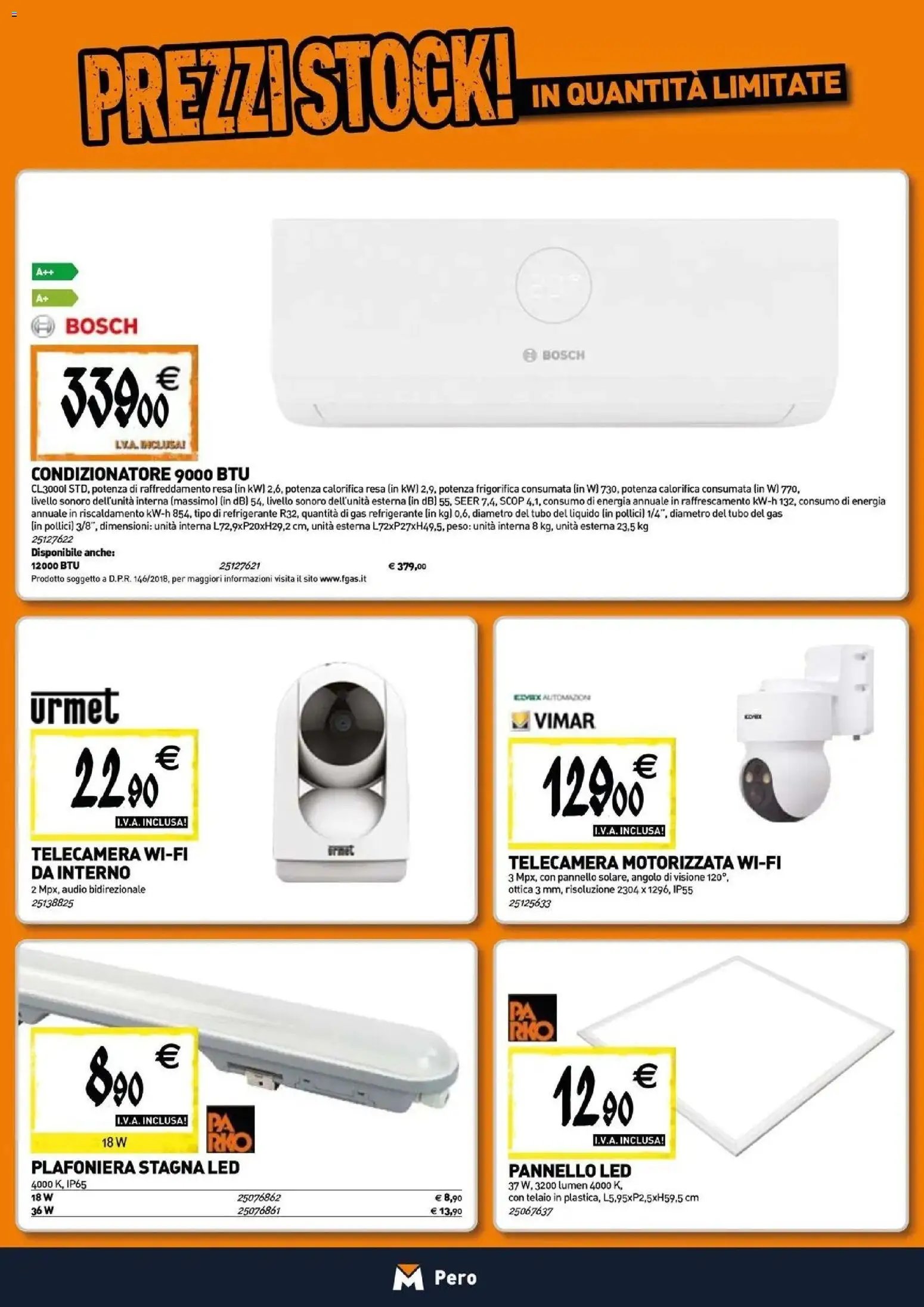 TECNOMAT - Straordinari prezzi stock!