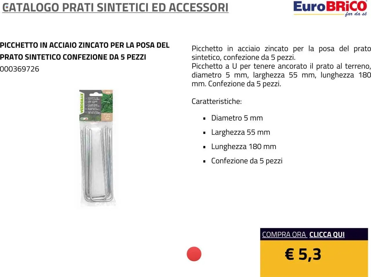 Eurobrico Prati sintetici ed Accessori catalogo