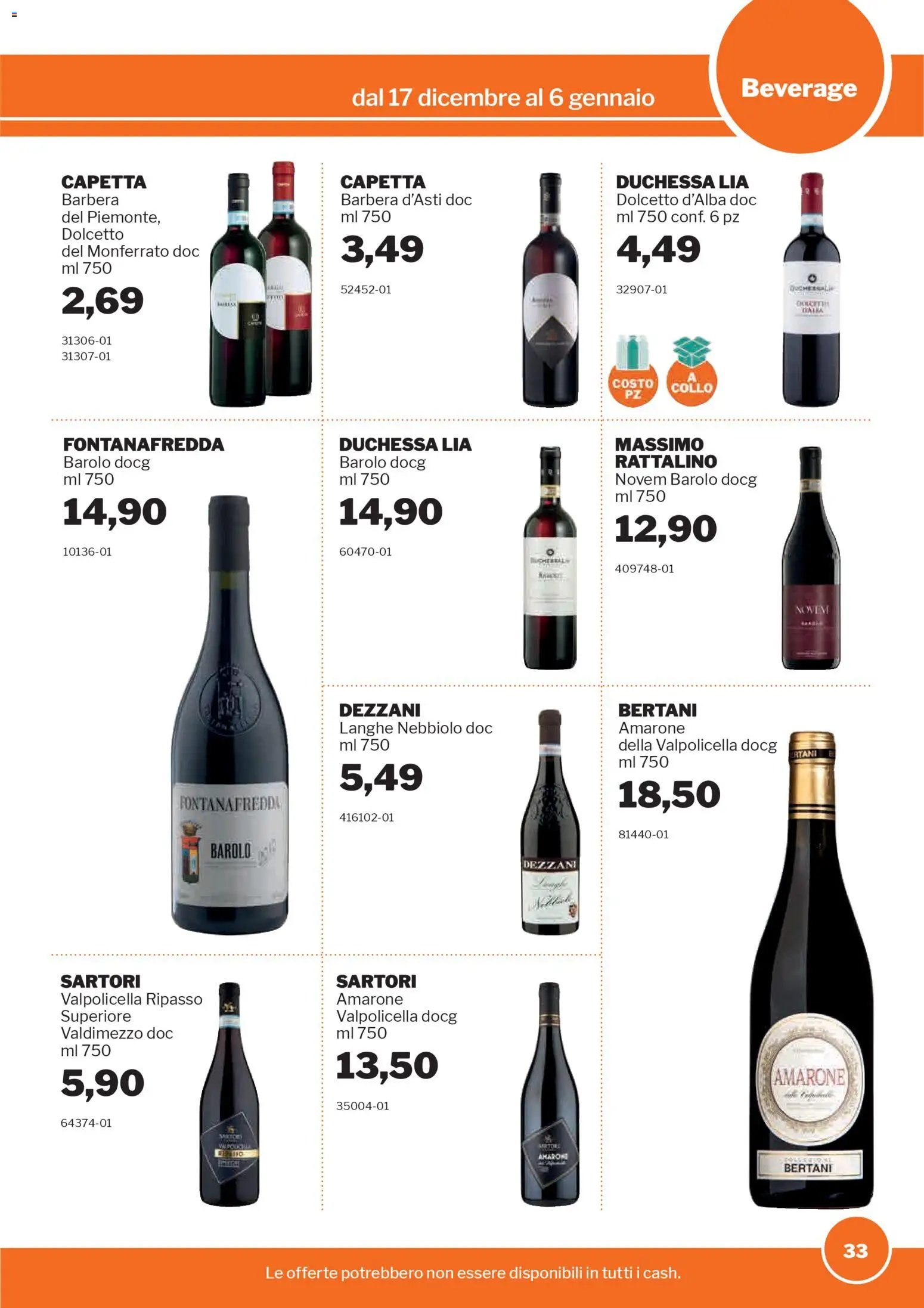 Volantino Sogegross	 (2025-12-17 - 2026-01-06)