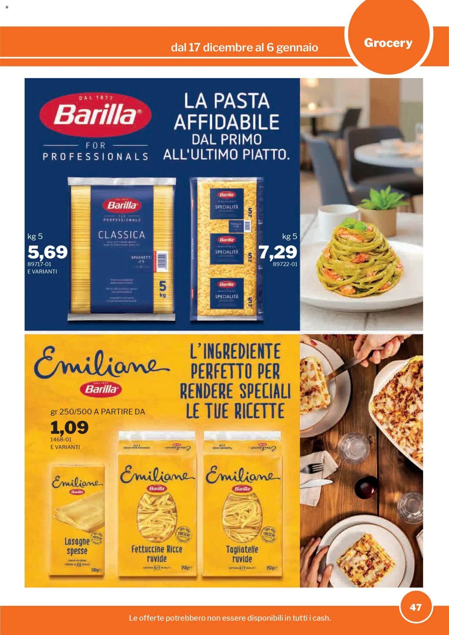 Volantino Sogegross	 (2025-12-17 - 2026-01-06)