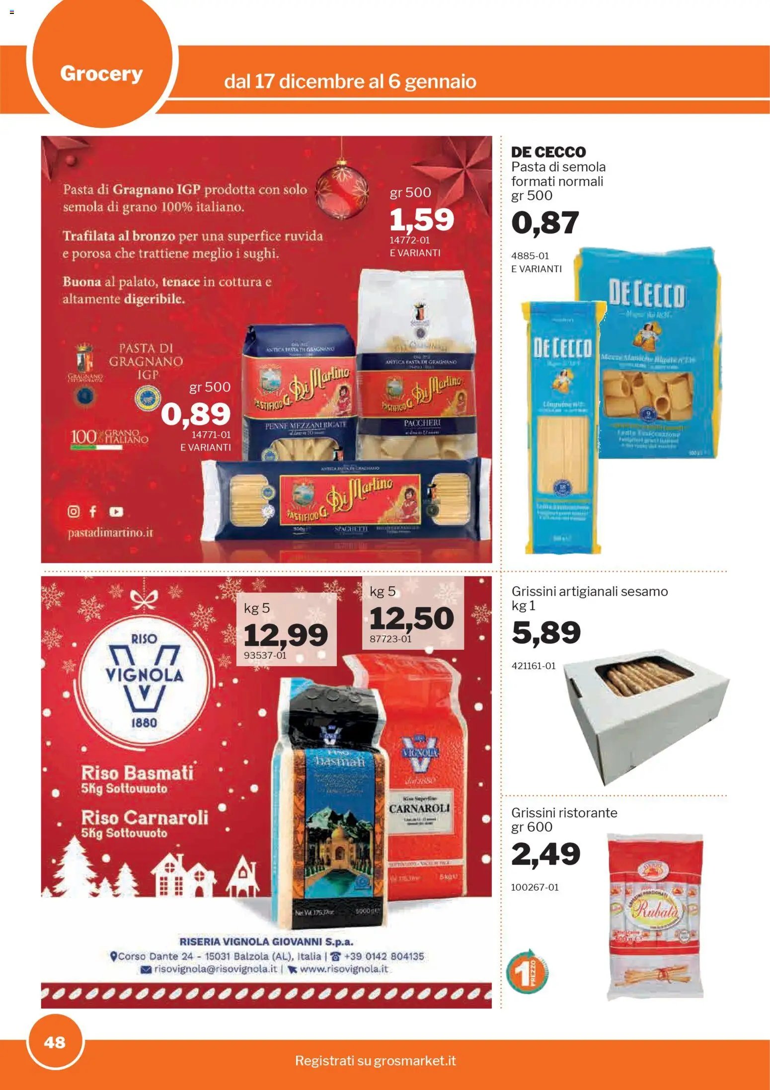 Volantino Sogegross	 (2025-12-17 - 2026-01-06)