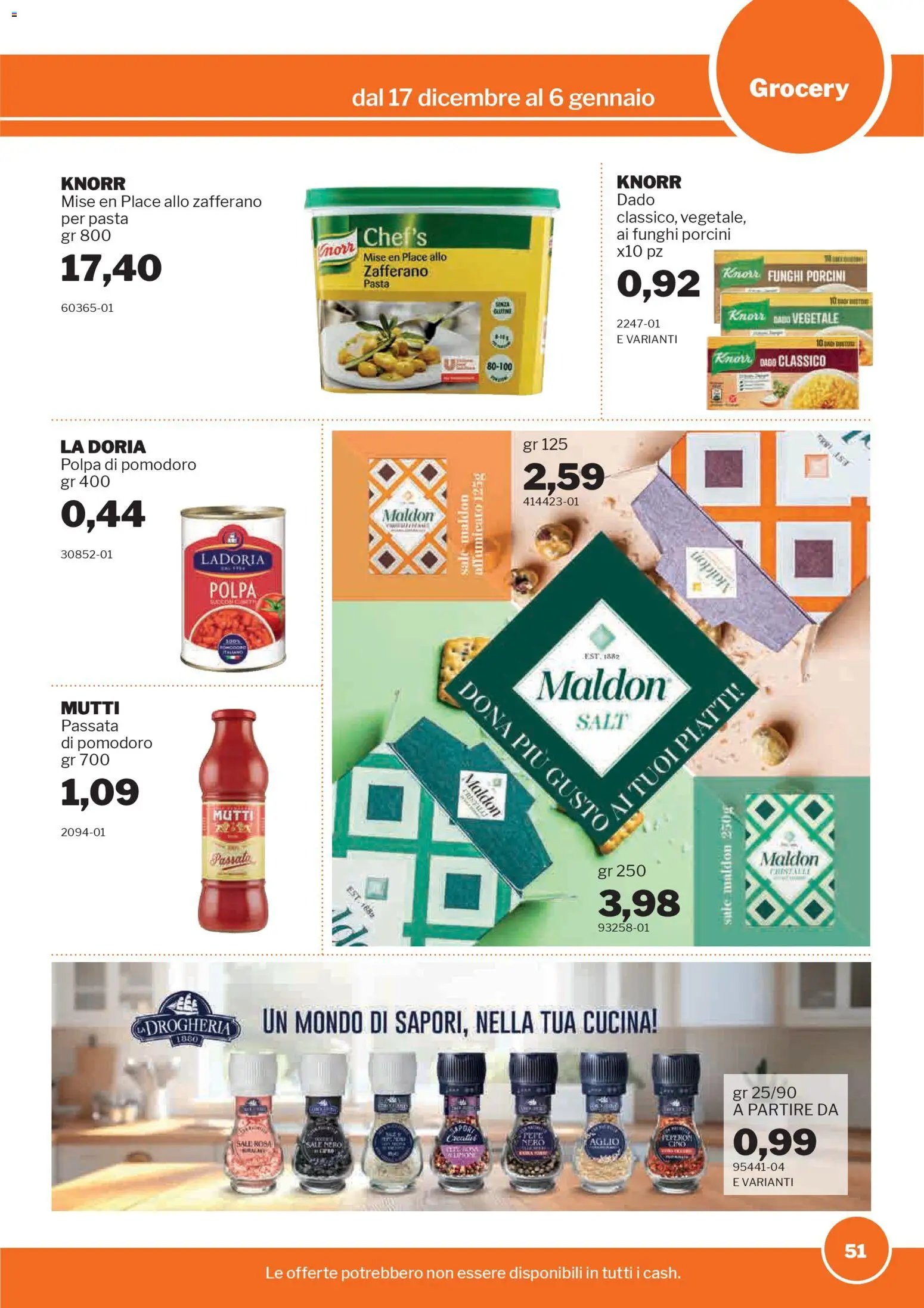 Volantino Sogegross	 (2025-12-17 - 2026-01-06)