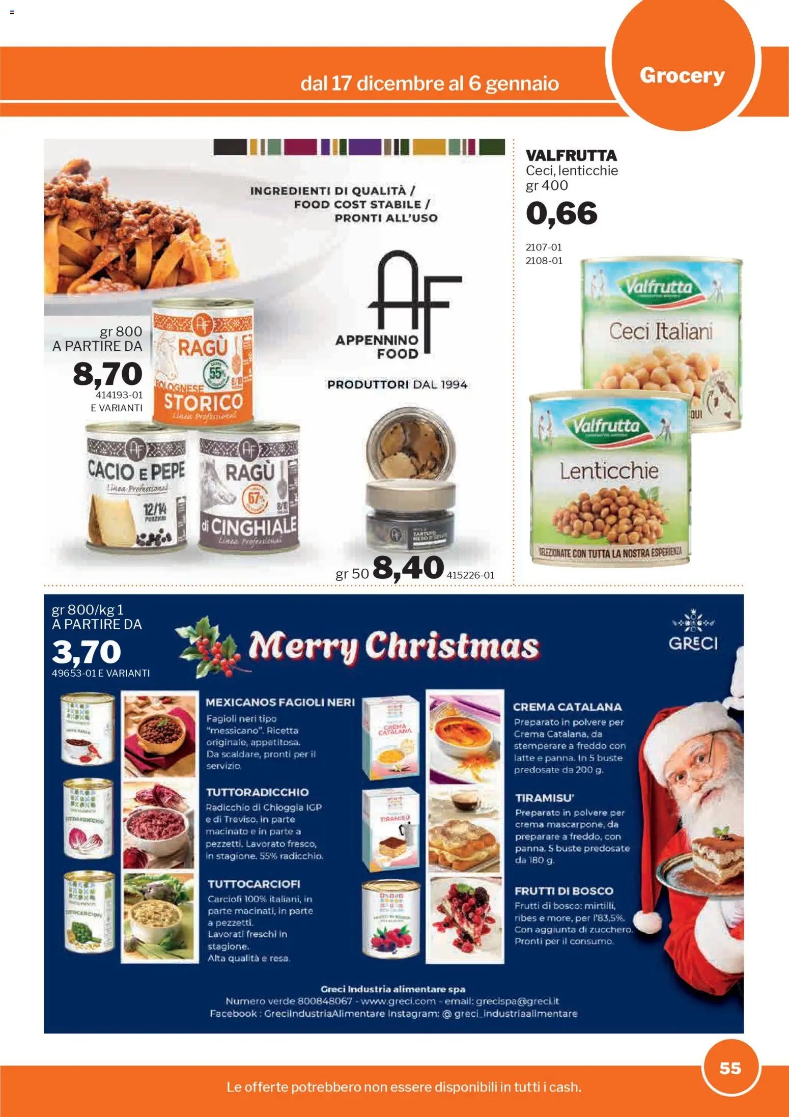 Volantino Sogegross	 (2025-12-17 - 2026-01-06)