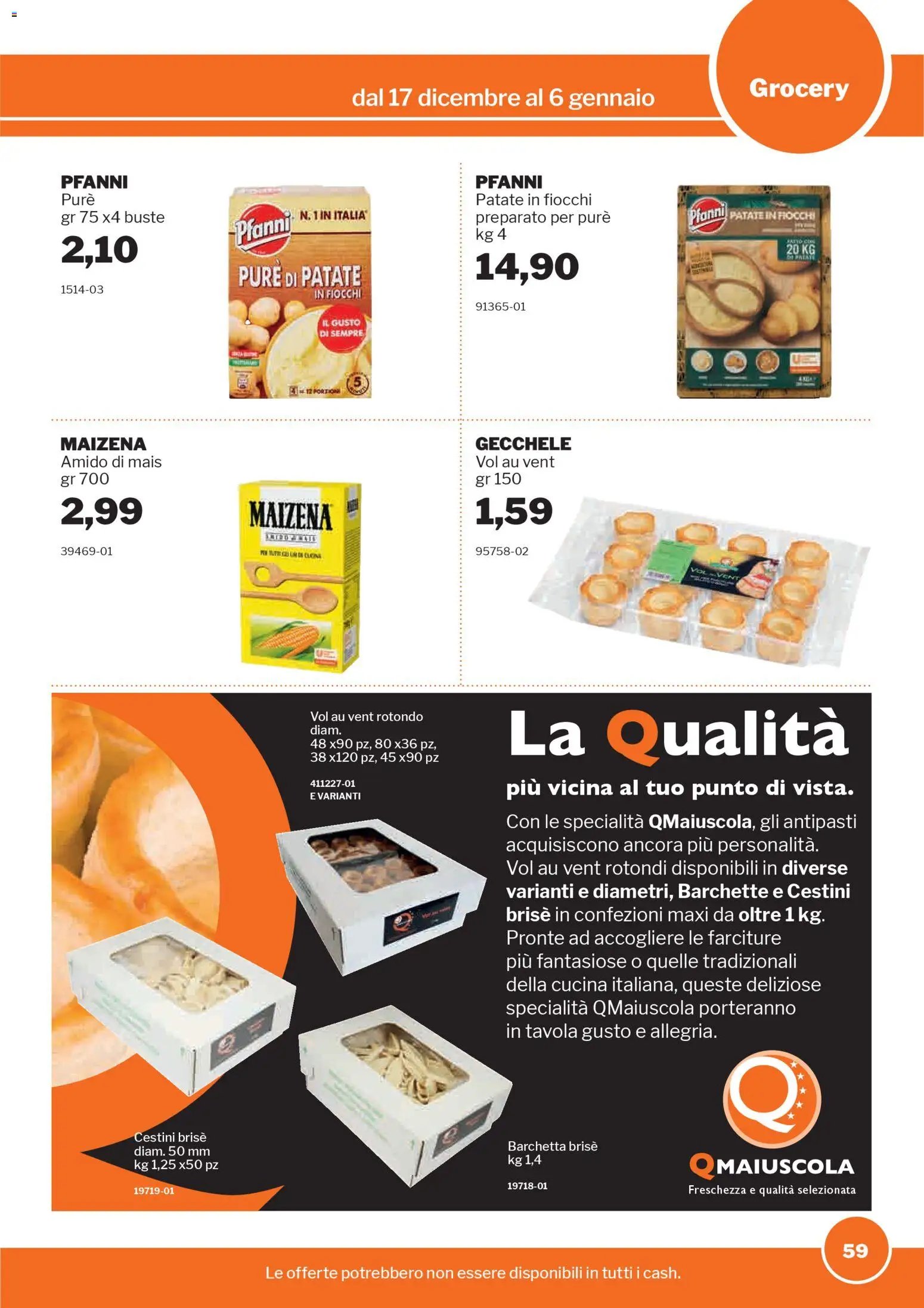 Volantino Sogegross	 (2025-12-17 - 2026-01-06)