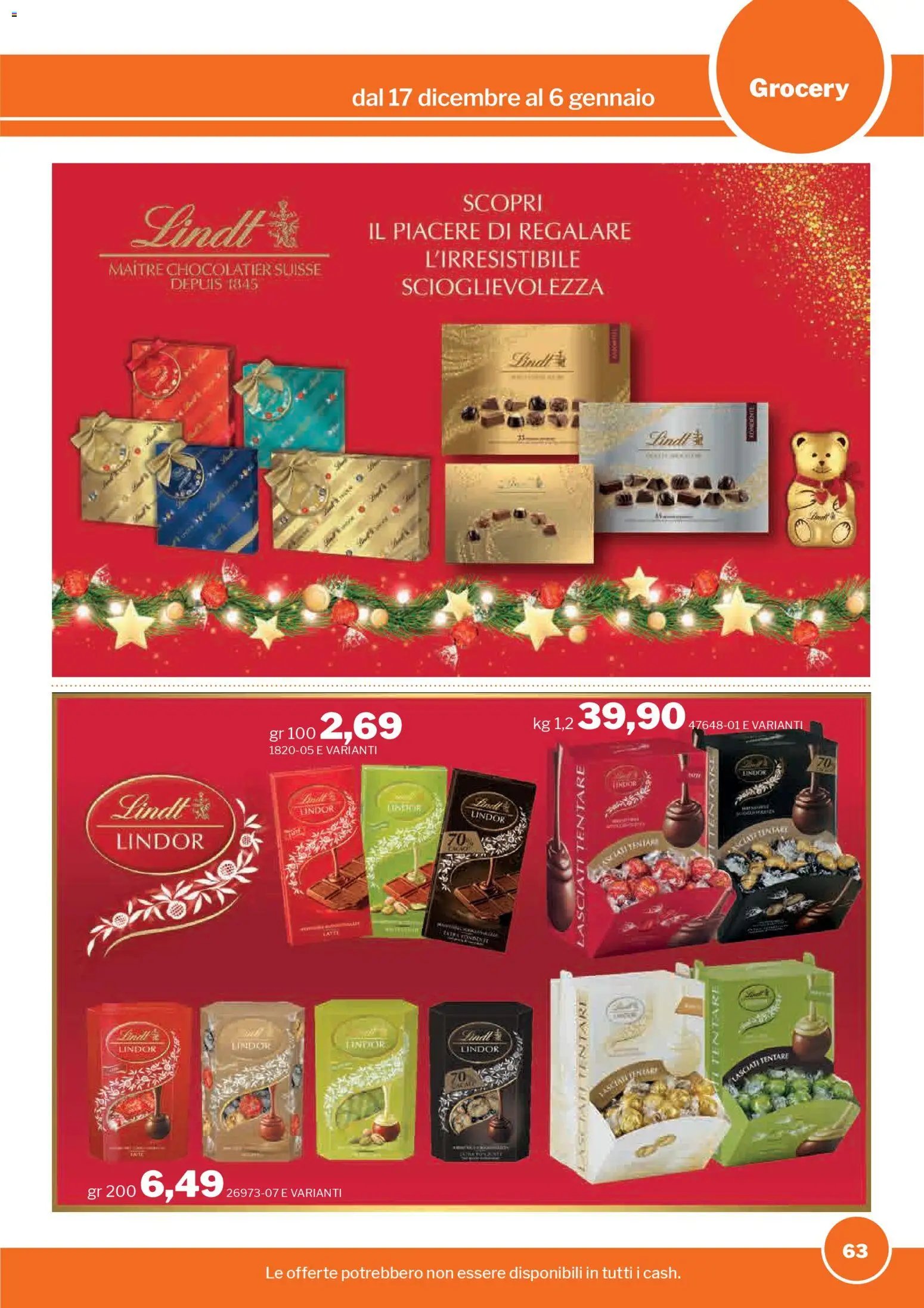 Volantino Sogegross	 (2025-12-17 - 2026-01-06)