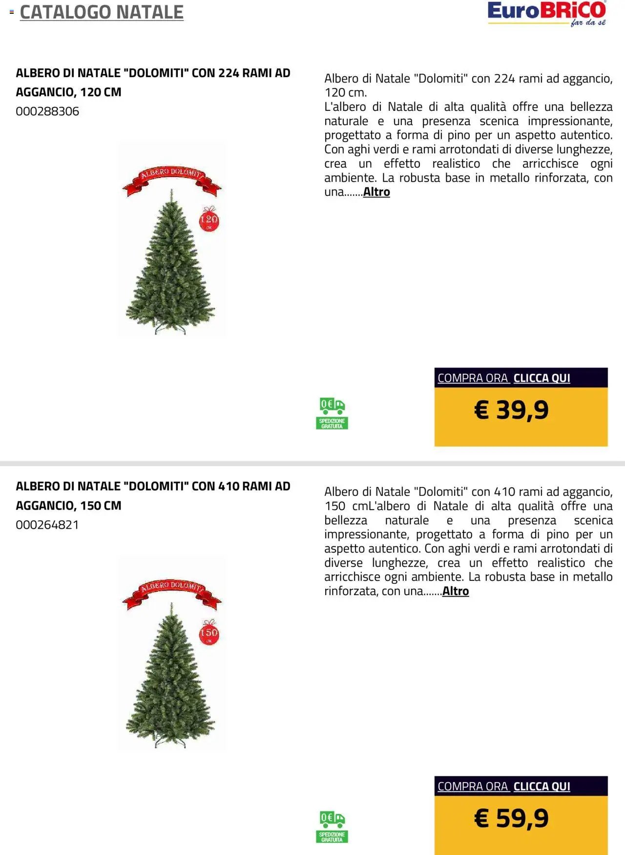 Eurobrico Natale catalogo