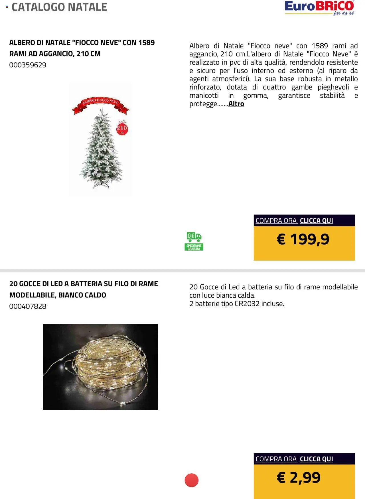 Eurobrico Natale catalogo