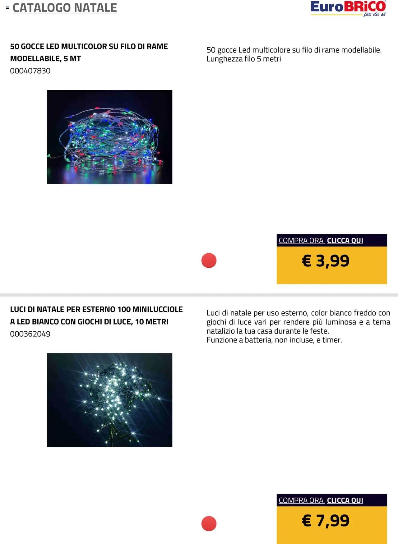 Eurobrico Natale catalogo