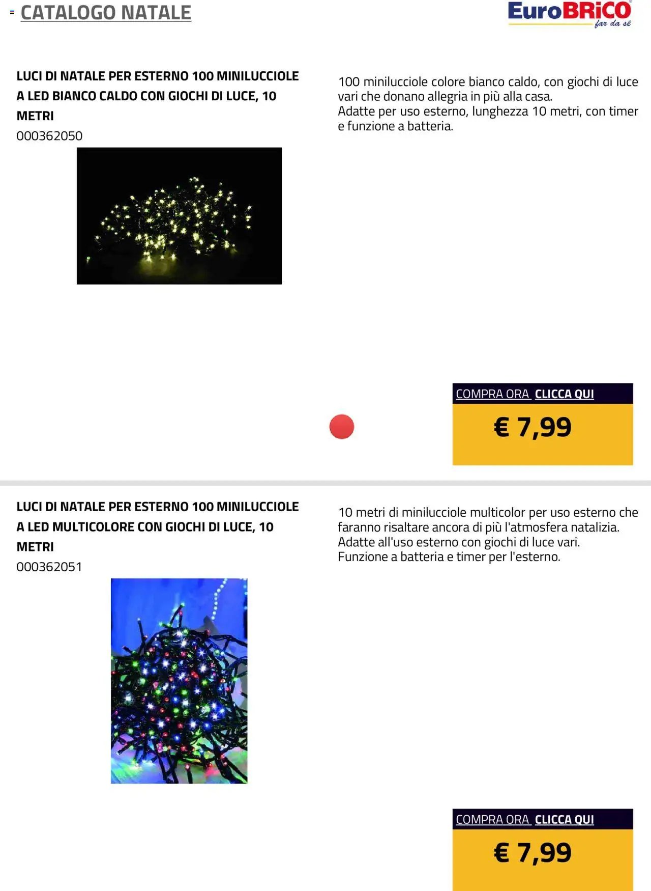 Eurobrico Natale catalogo
