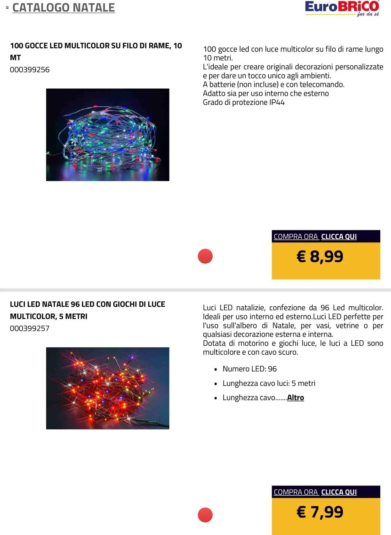 Eurobrico Natale catalogo