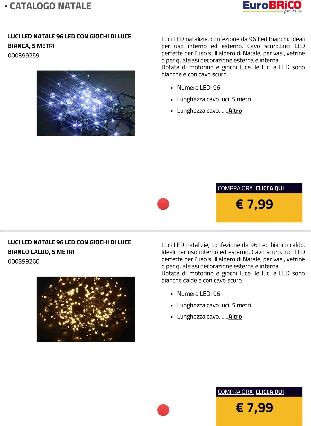 Eurobrico Natale catalogo