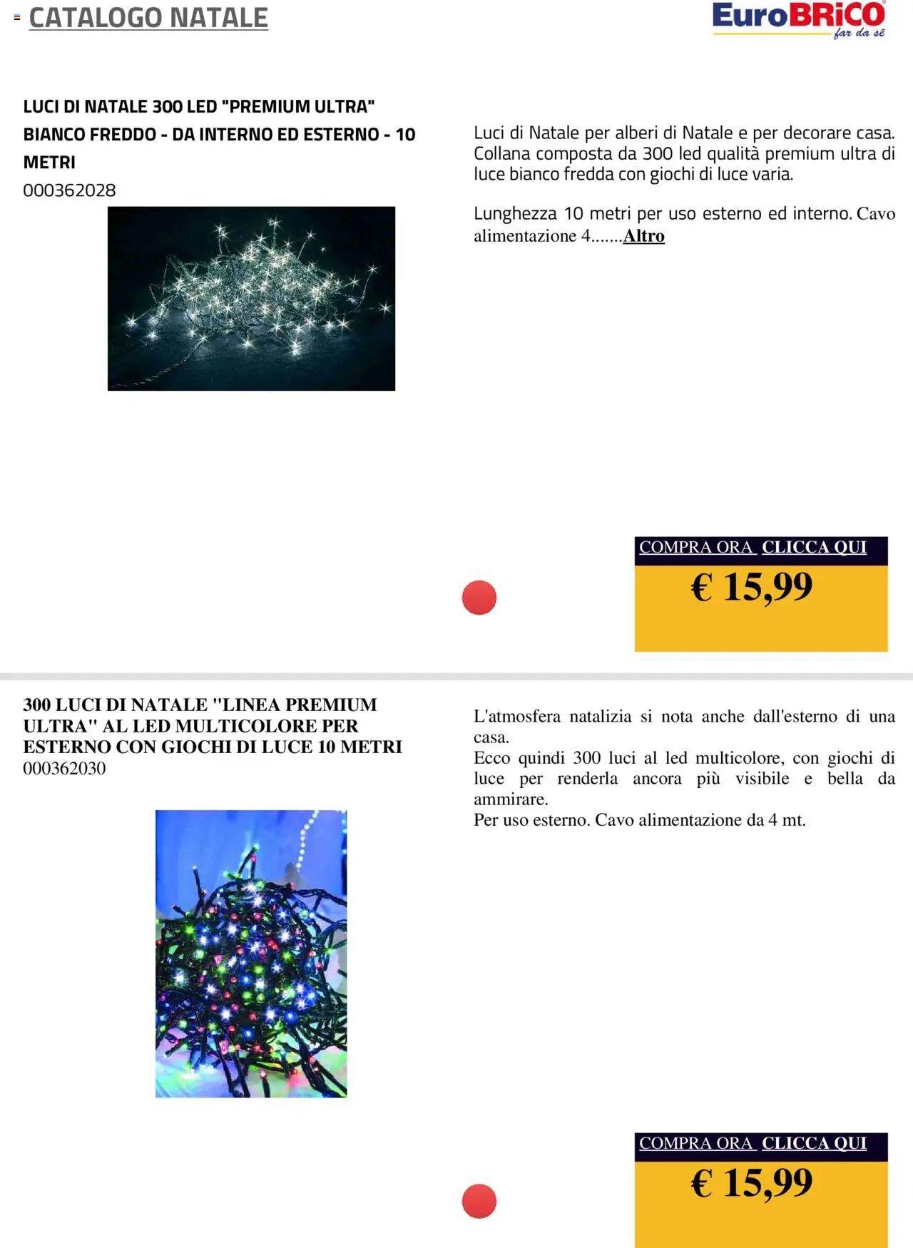 Eurobrico Natale catalogo