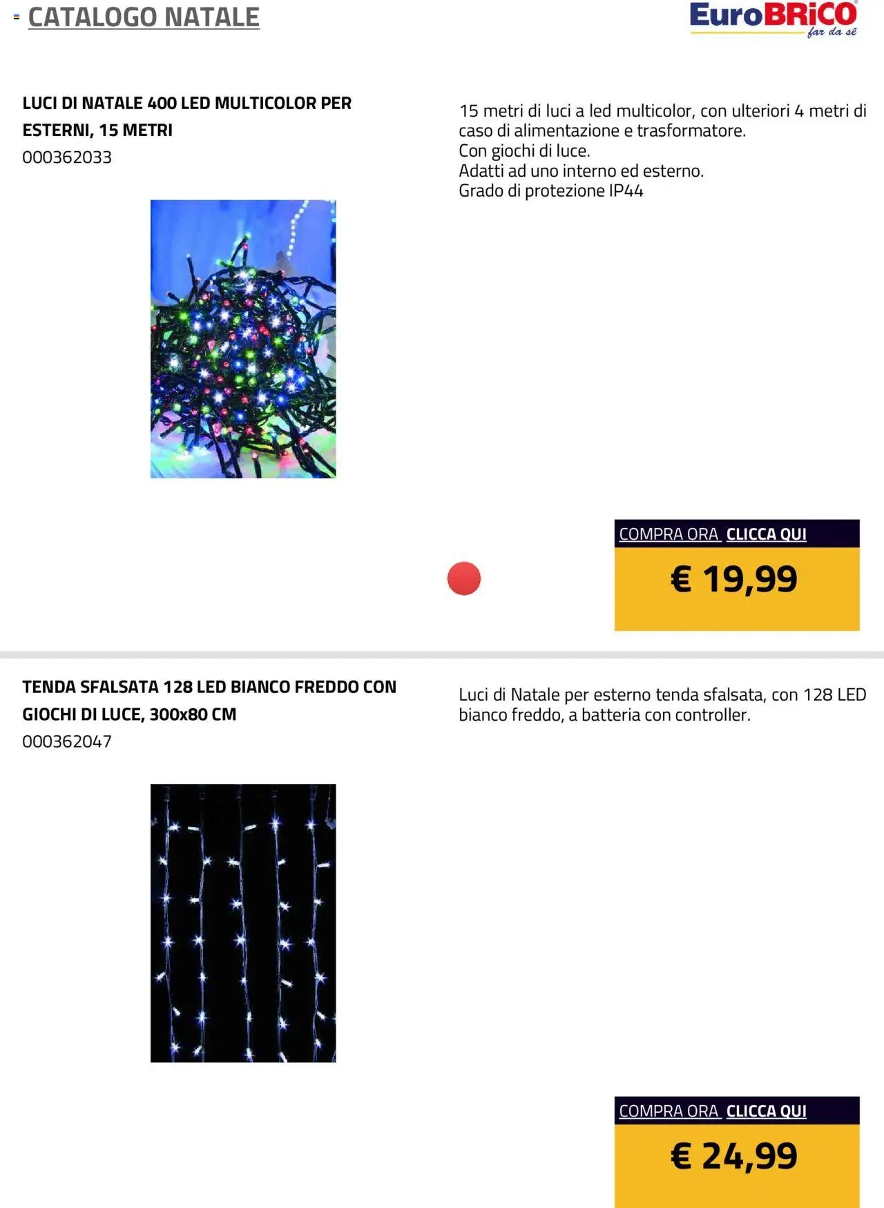 Eurobrico Natale catalogo