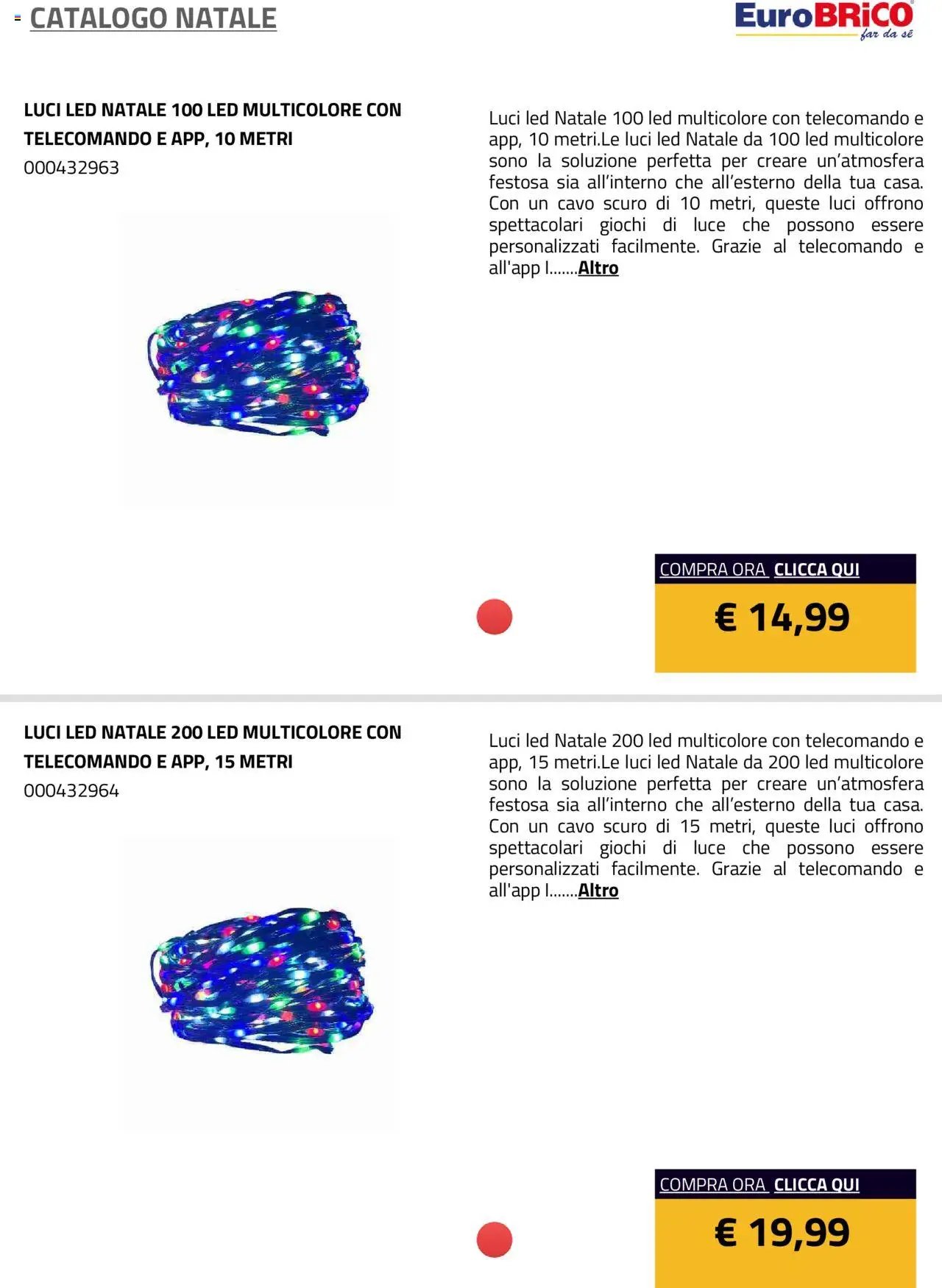 Eurobrico Natale catalogo