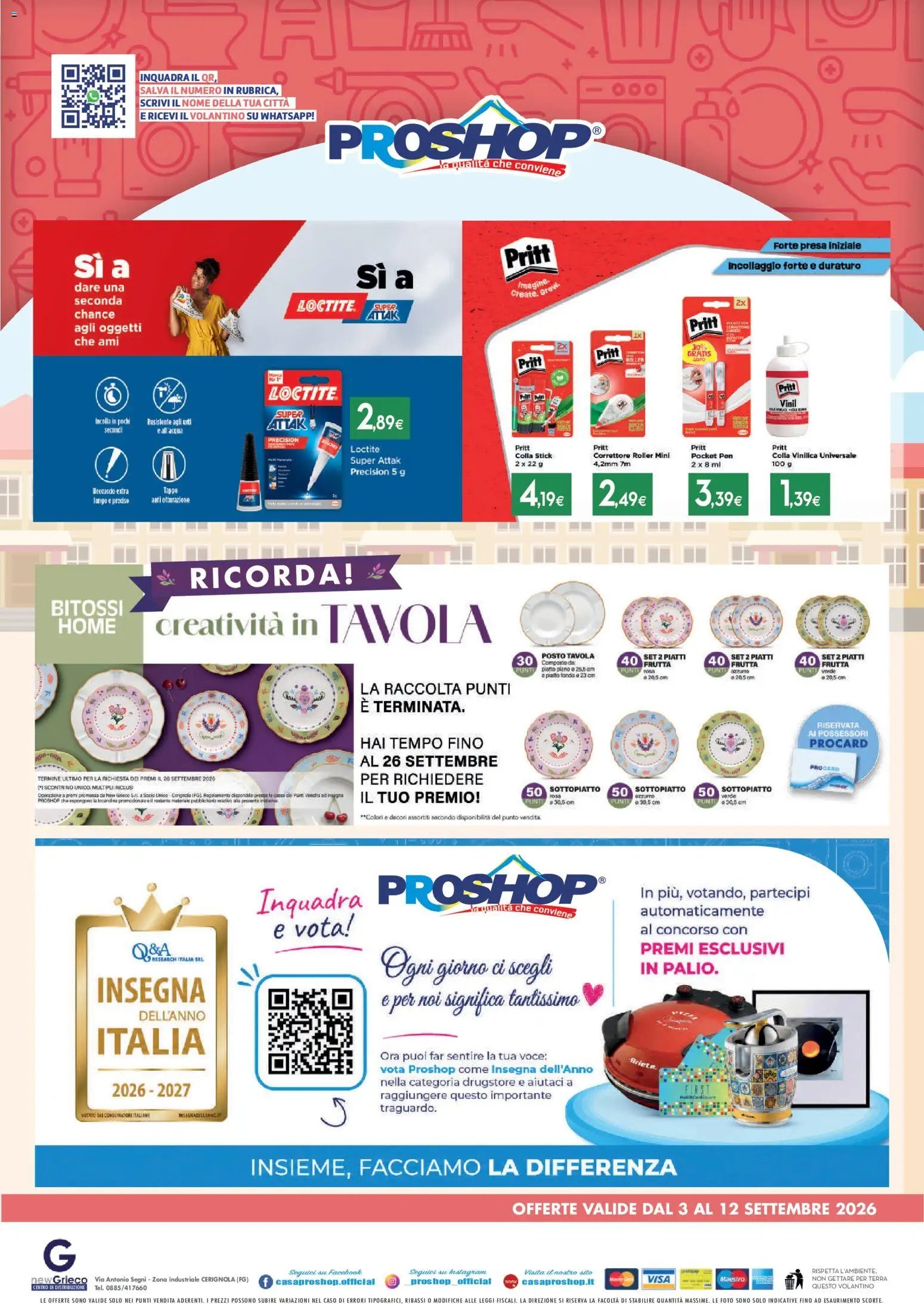 Proshop volantino