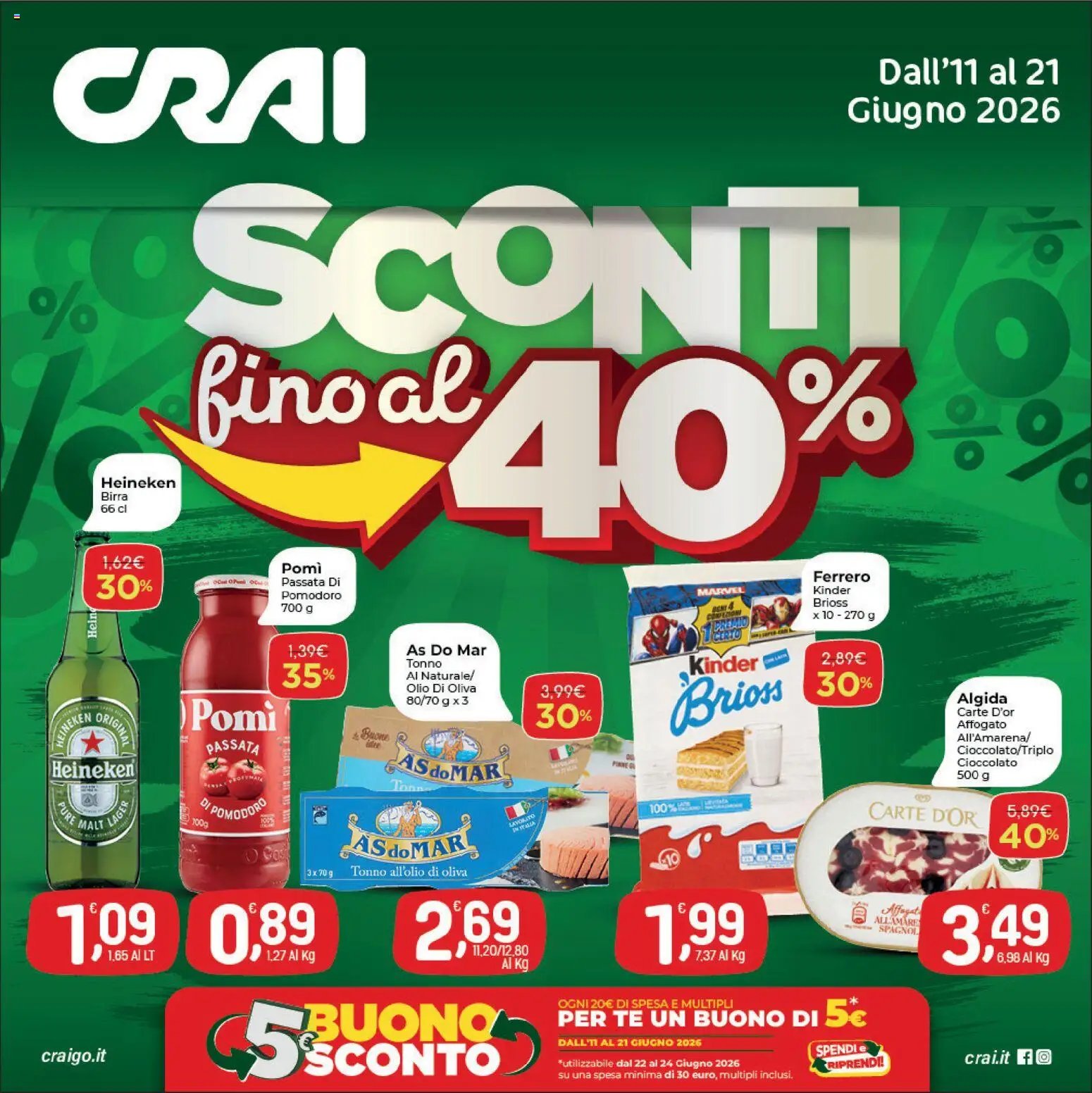 CRAI volantino (2026-06-11 - 2026-06-21)