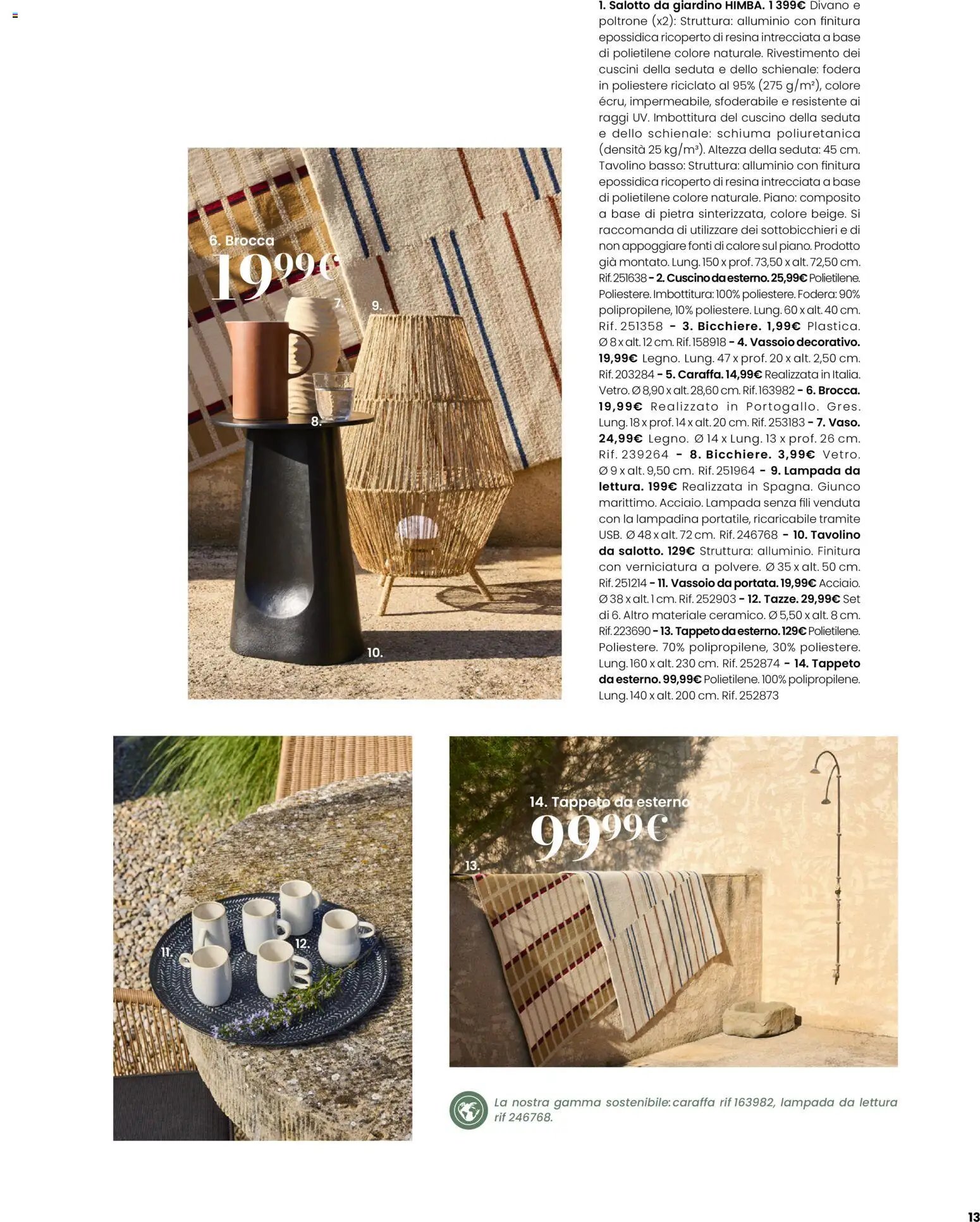 Maisons du Monde volantino Outdoor (2026-03-12 - 2026-09-30)