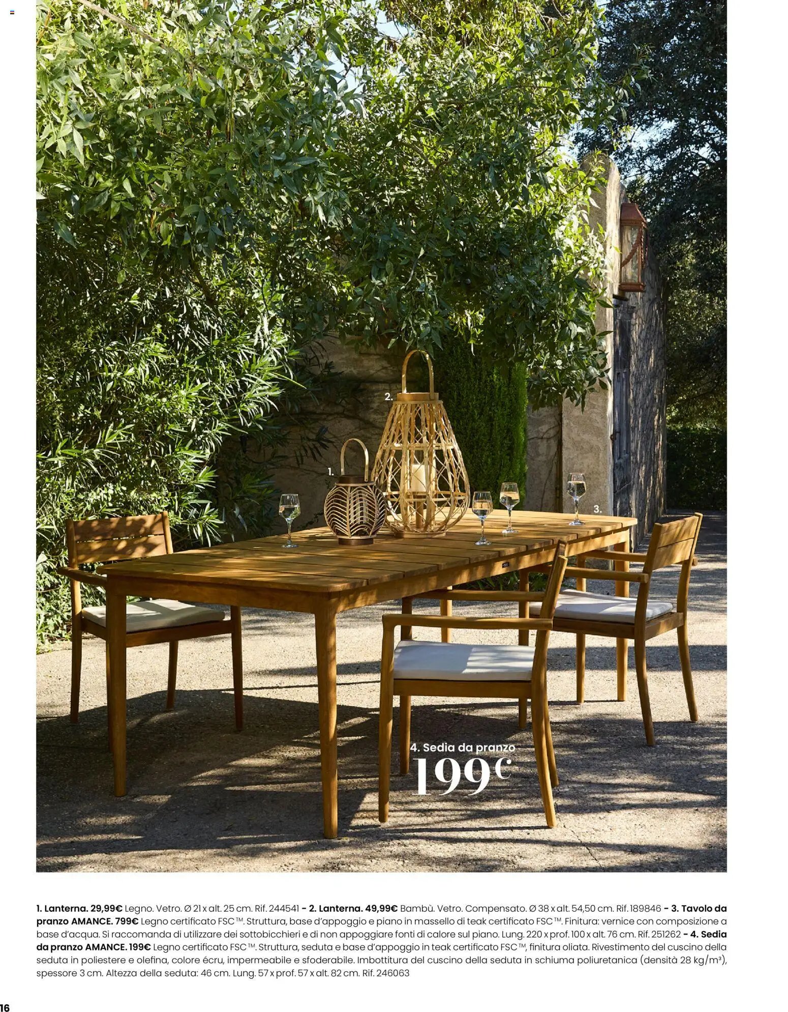 Maisons du Monde volantino Outdoor (2026-03-12 - 2026-09-30)