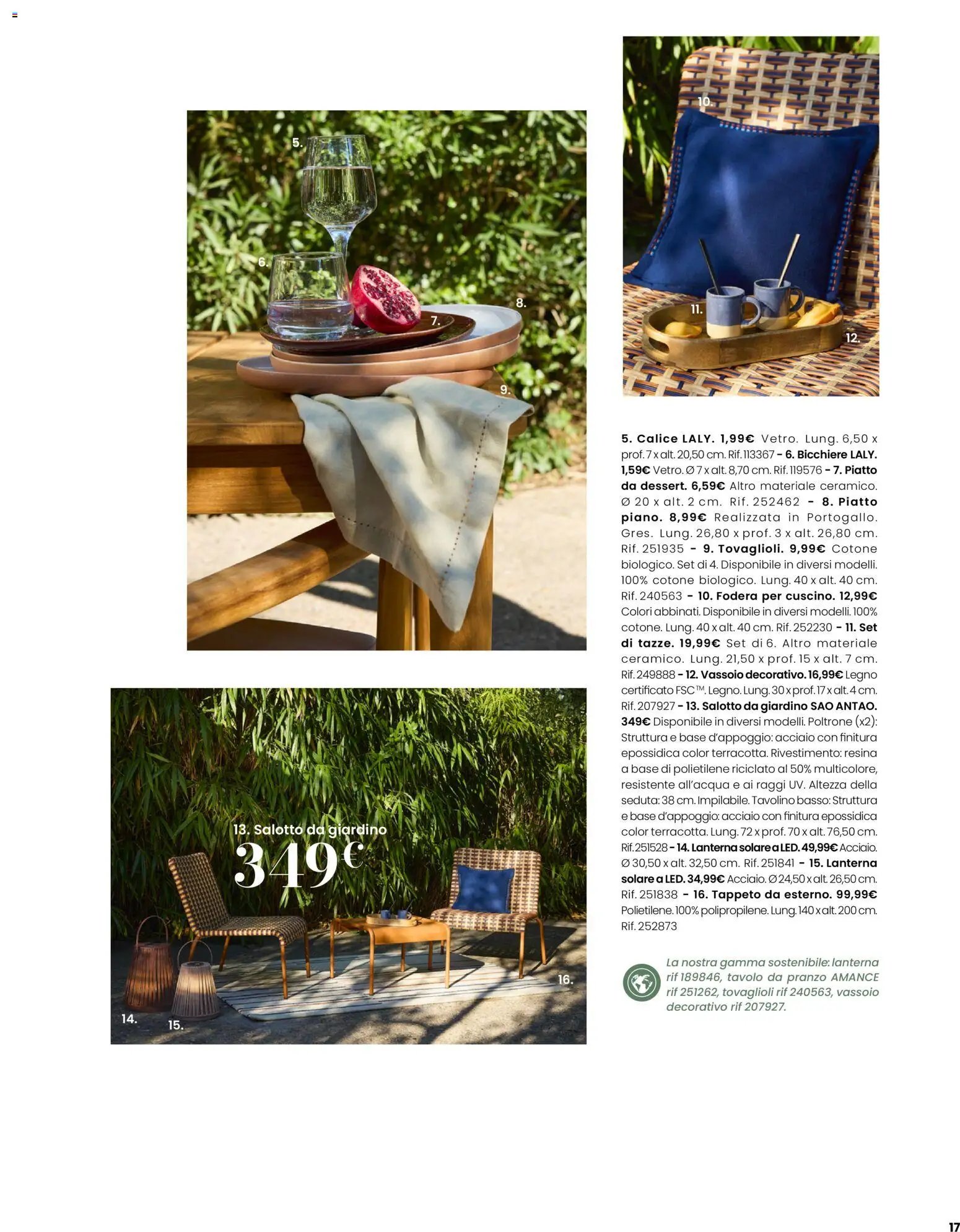 Maisons du Monde volantino Outdoor (2026-03-12 - 2026-09-30)