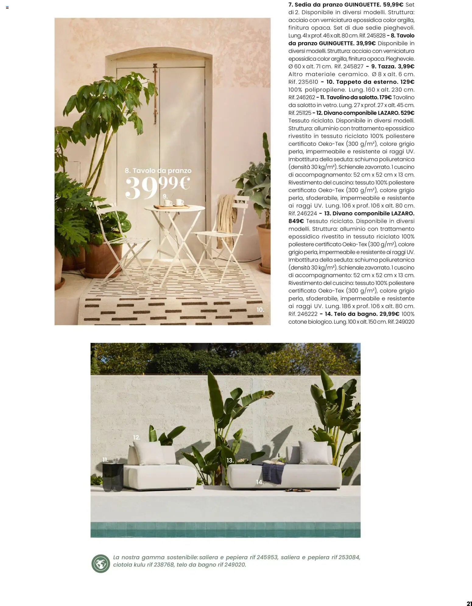 Maisons du Monde volantino Outdoor (2026-03-12 - 2026-09-30)