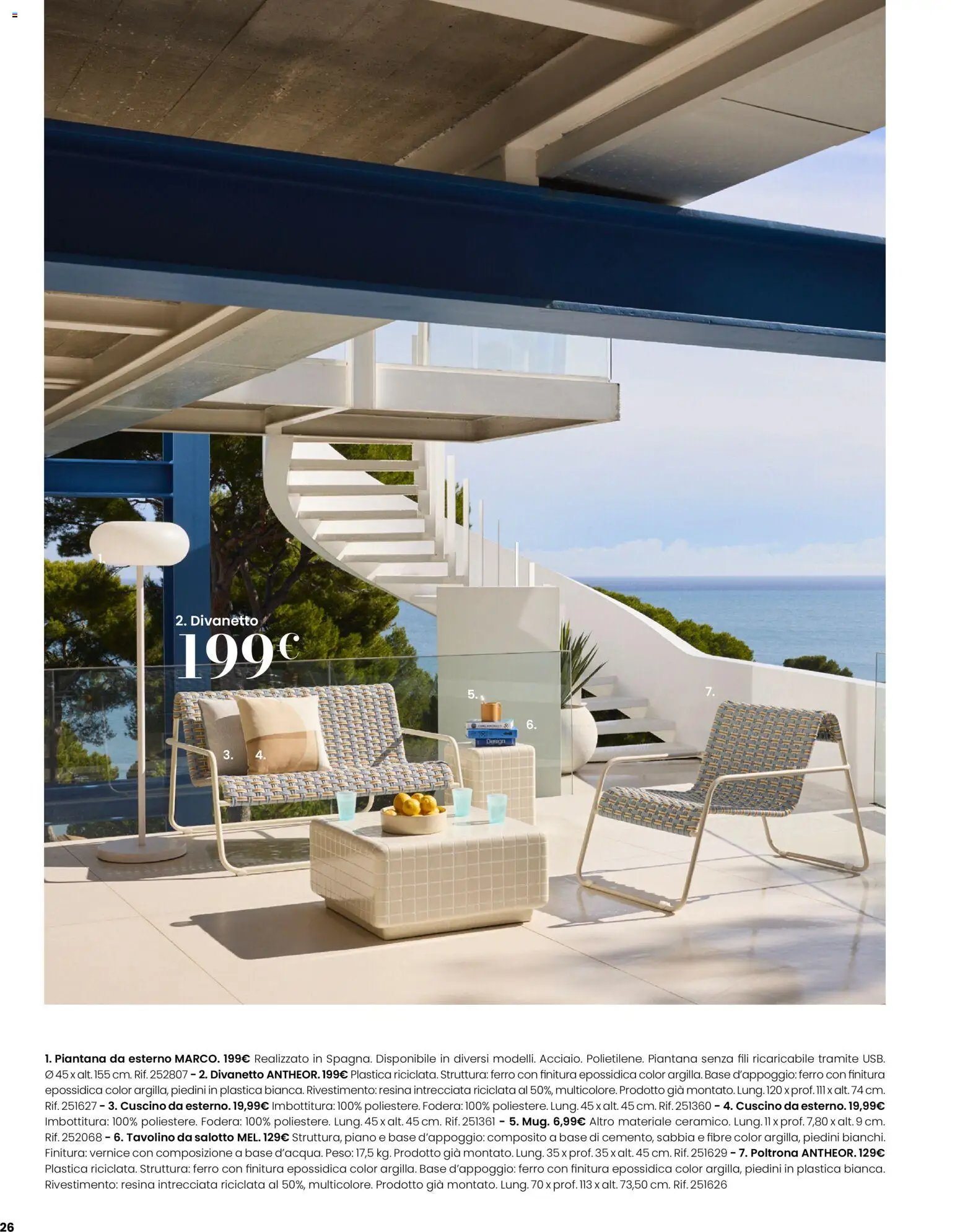 Maisons du Monde volantino Outdoor (2026-03-12 - 2026-09-30)