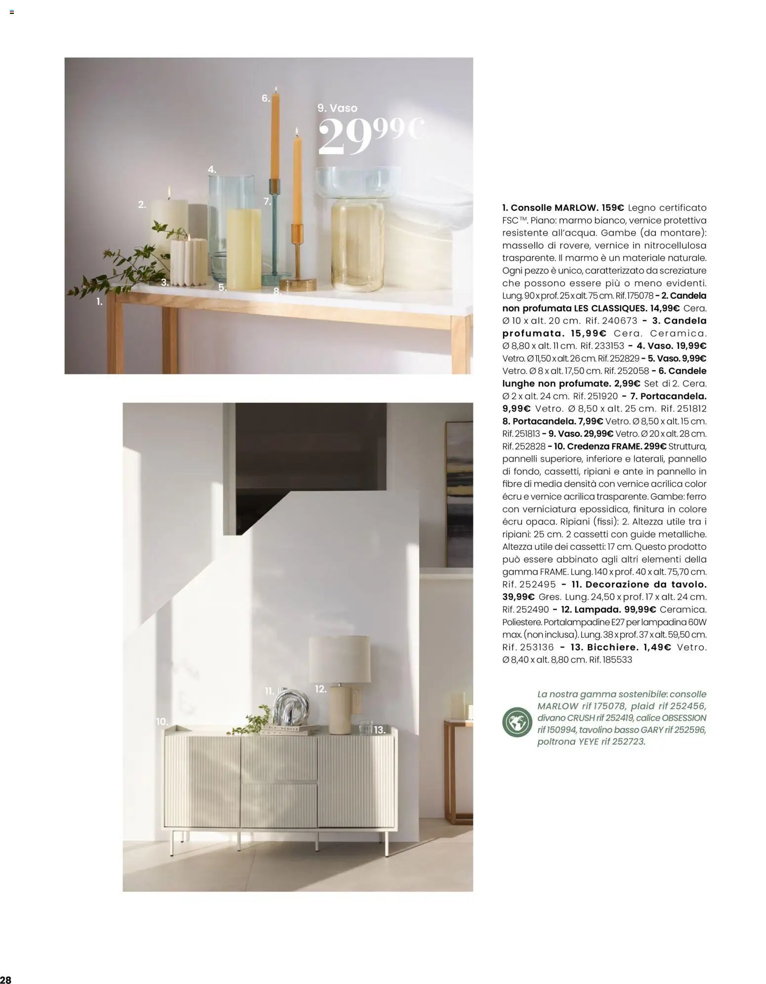 Maisons du Monde volantino Outdoor (2026-03-12 - 2026-09-30)