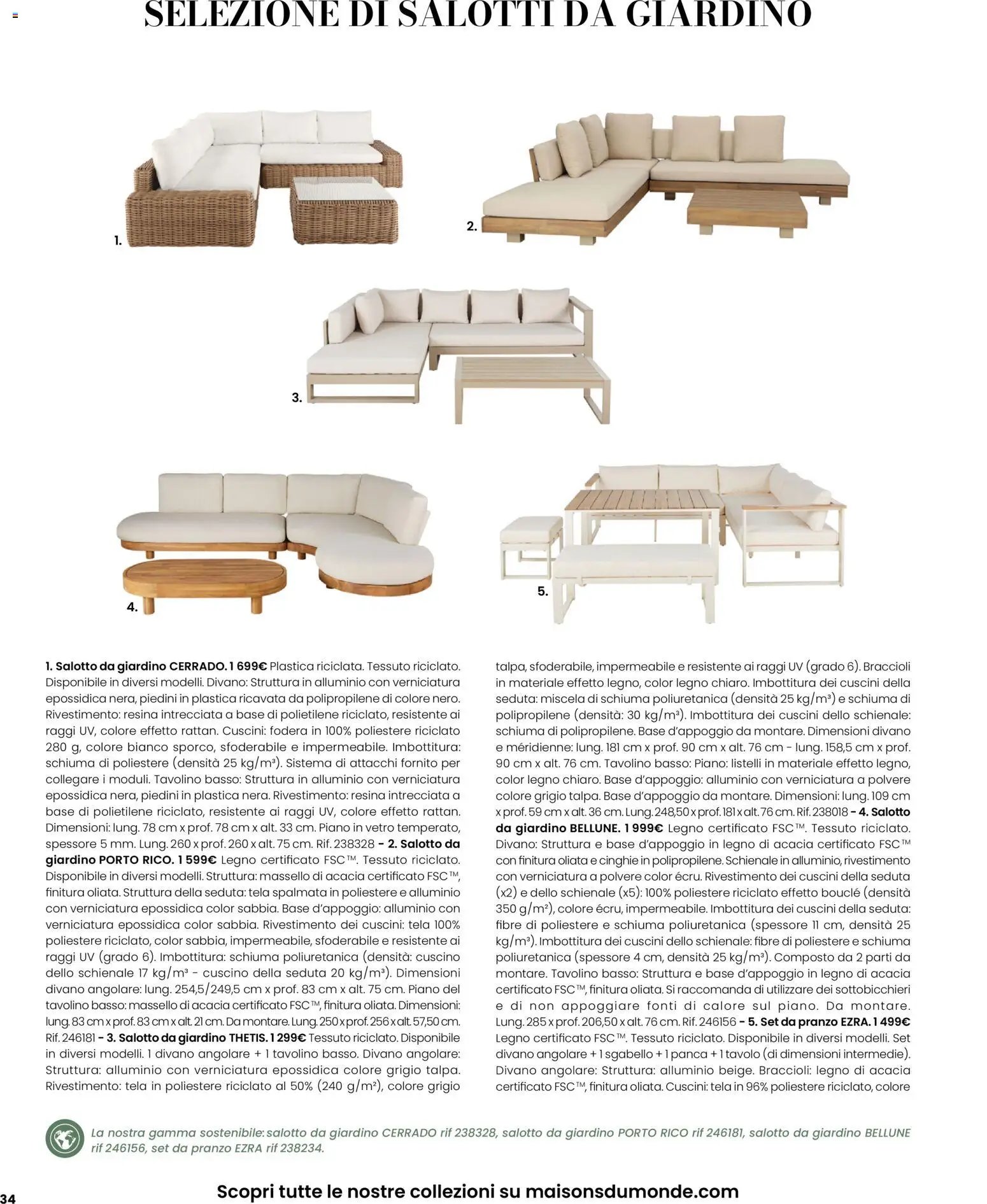 Maisons du Monde volantino Outdoor (2026-03-12 - 2026-09-30)
