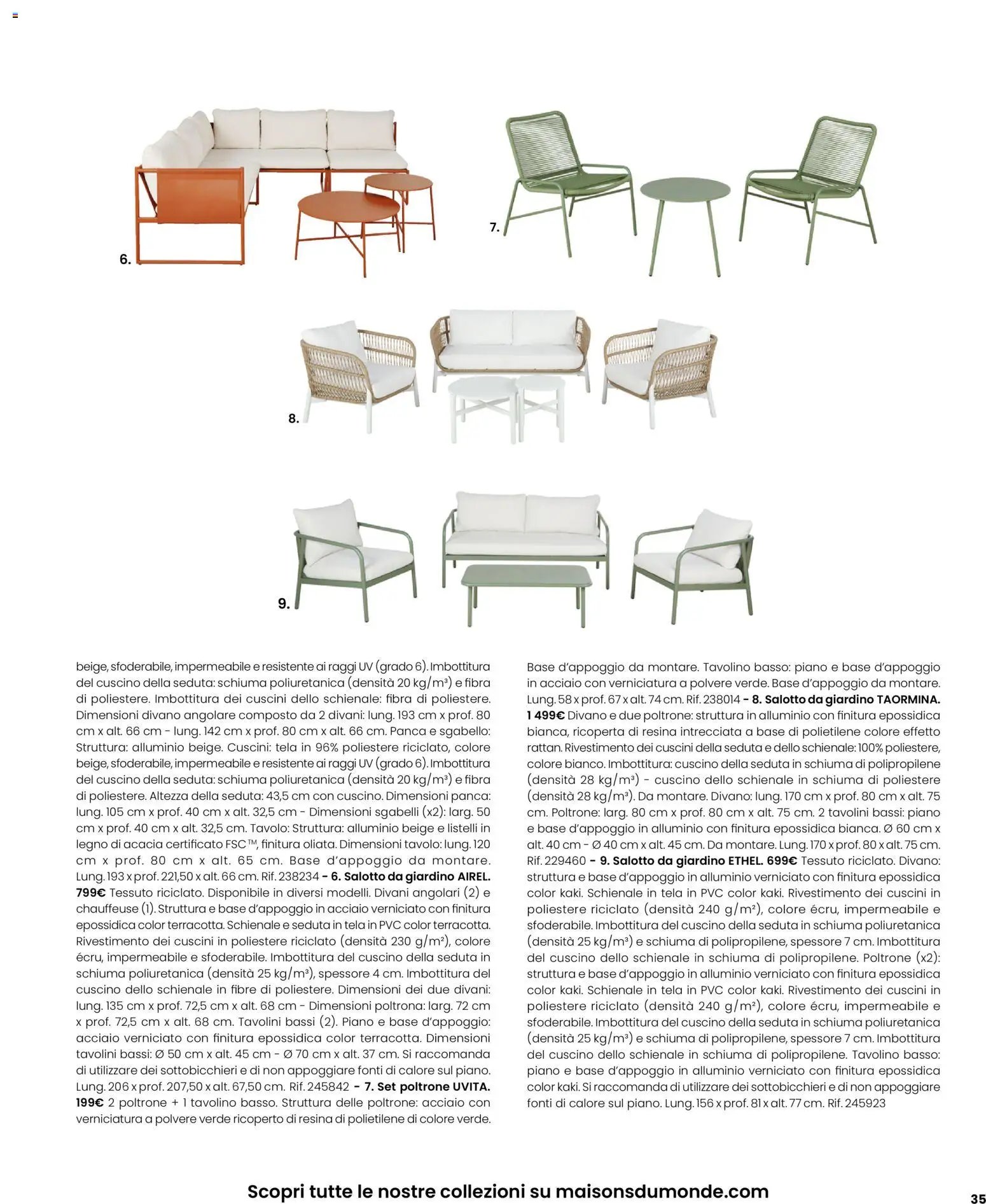 Maisons du Monde volantino Outdoor (2026-03-12 - 2026-09-30)