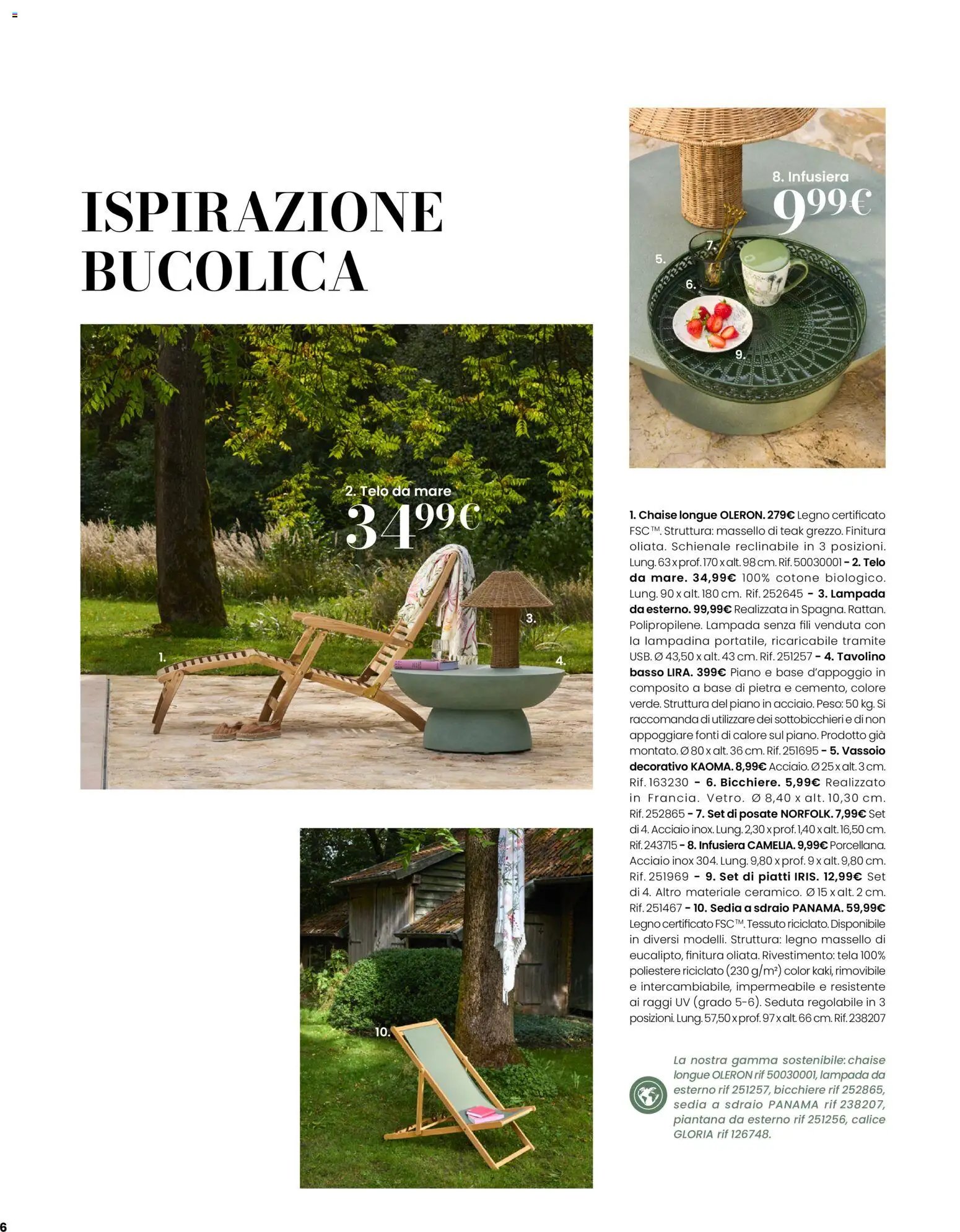 Maisons du Monde volantino Outdoor (2026-03-12 - 2026-09-30)